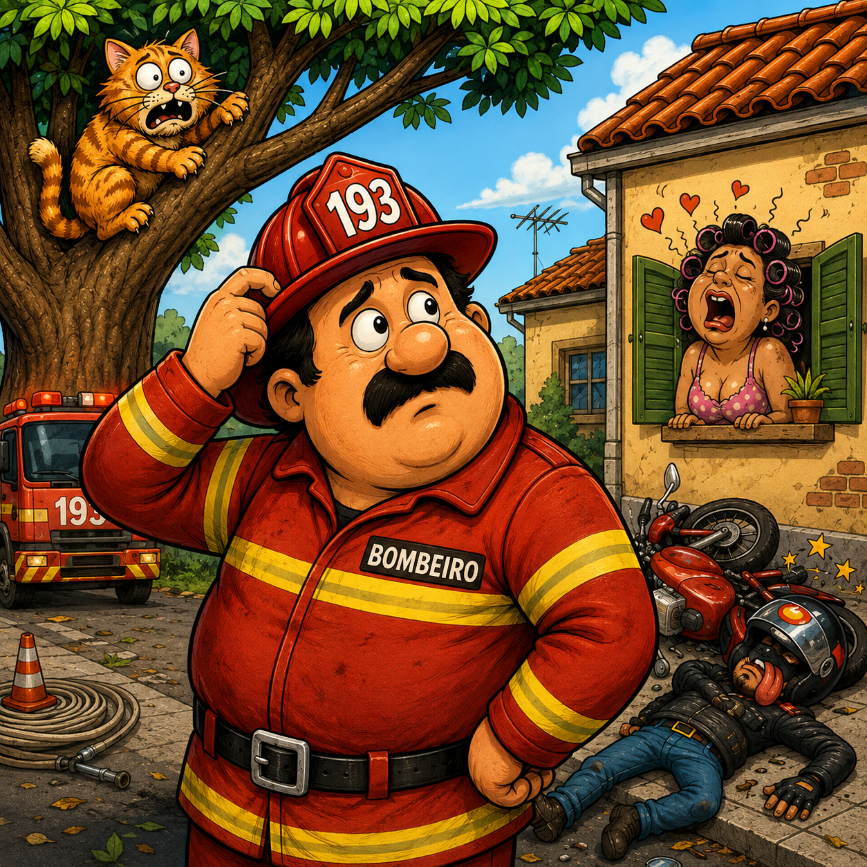 Chama o Bombeiro by Banda Virtual Compasso Musical cover art