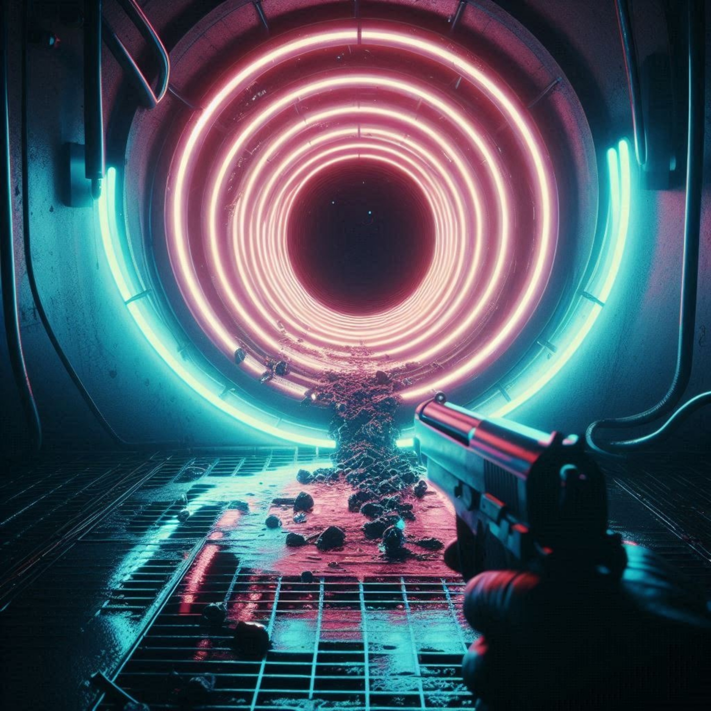 Warning artwork
