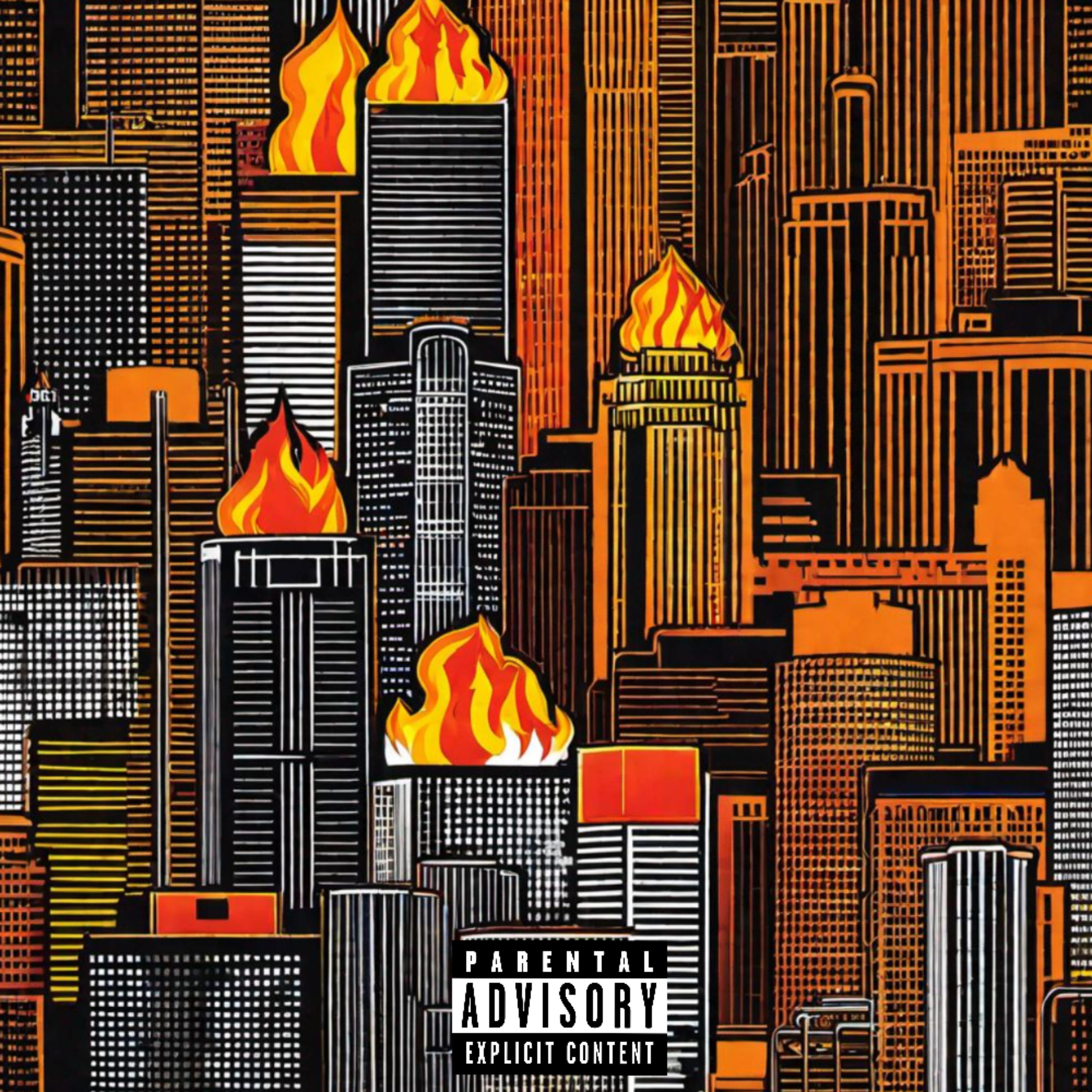 Detroit On Fire artwork