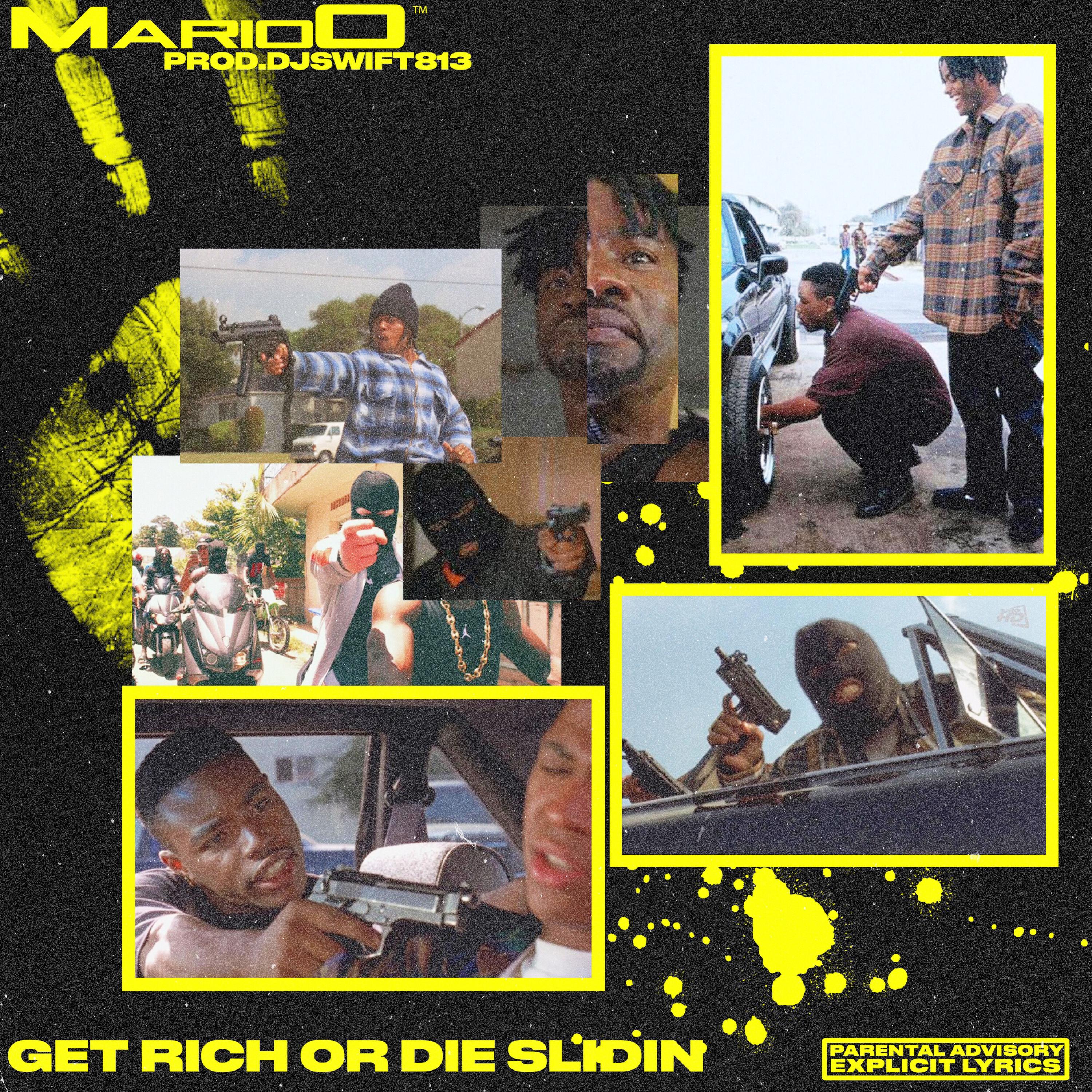 Die Slidin' by Marioo Laflare cover art