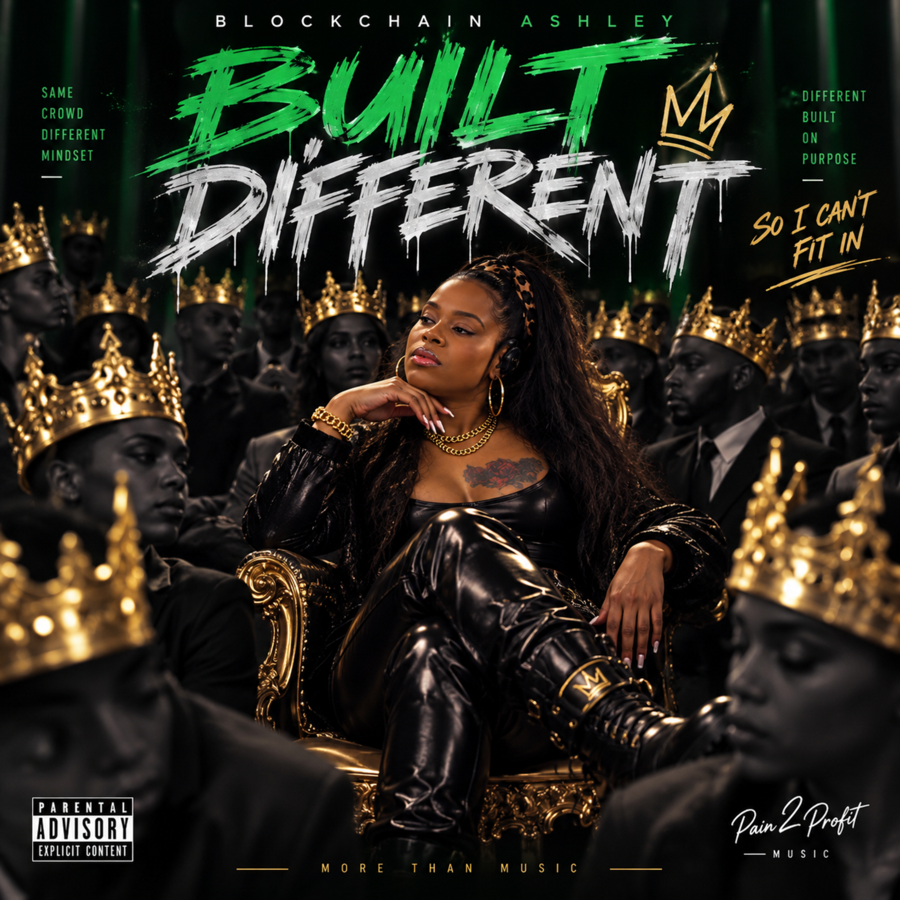 BUILT DIFFERENT (MELODIC VERSION) by Blockchain_Ashley cover art