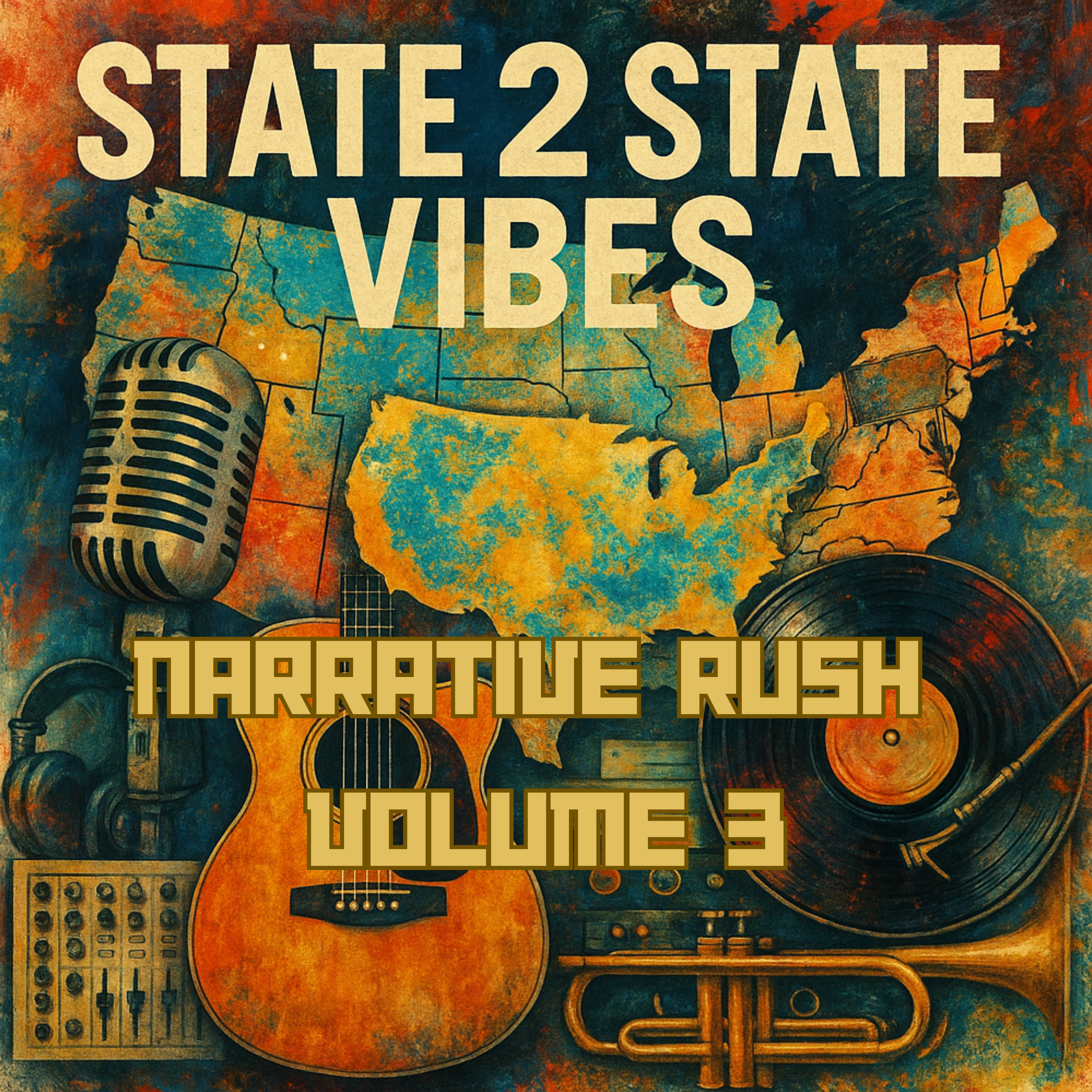 Narrative Rush 3 - State 2 State Vibes artwork