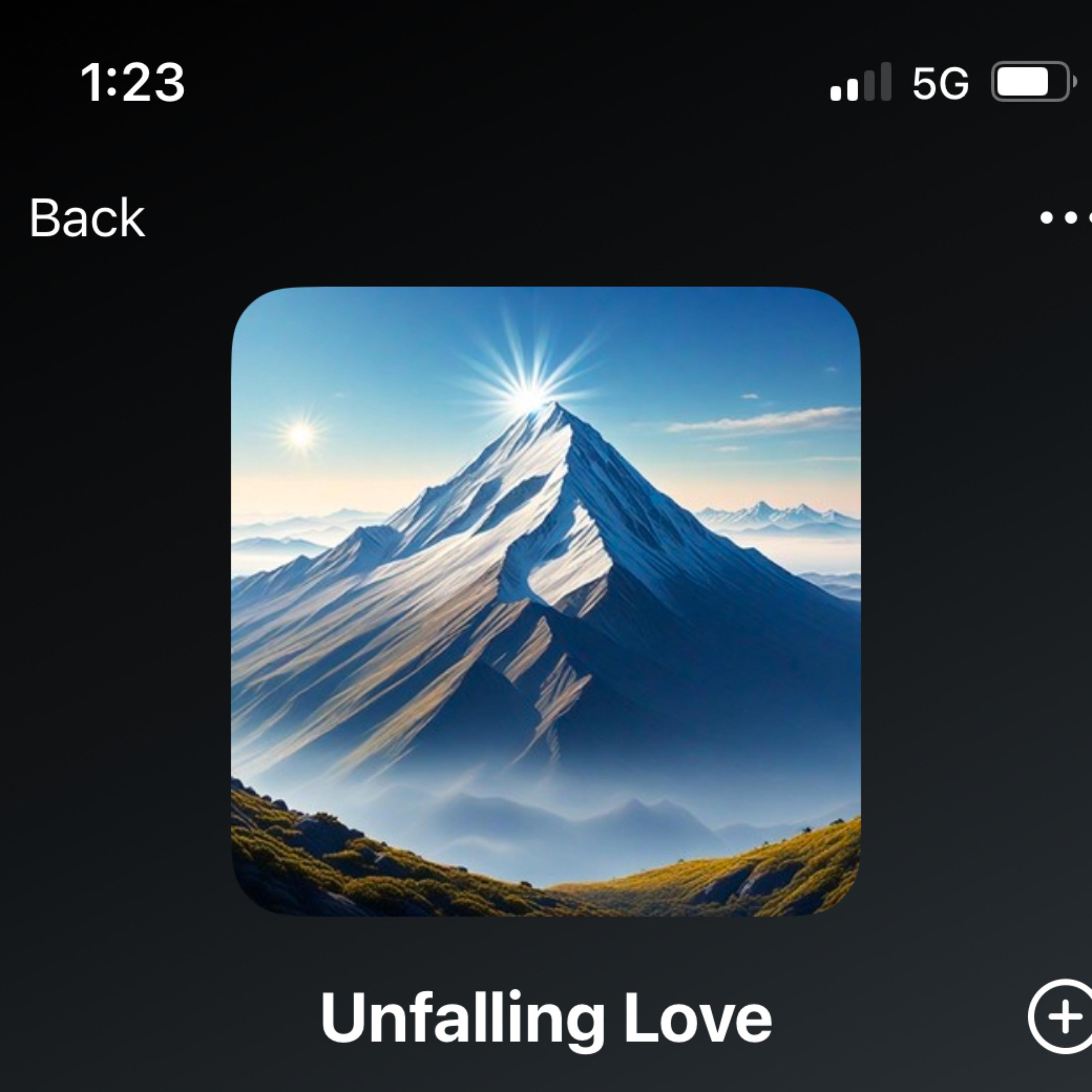 Unfalling Love artwork