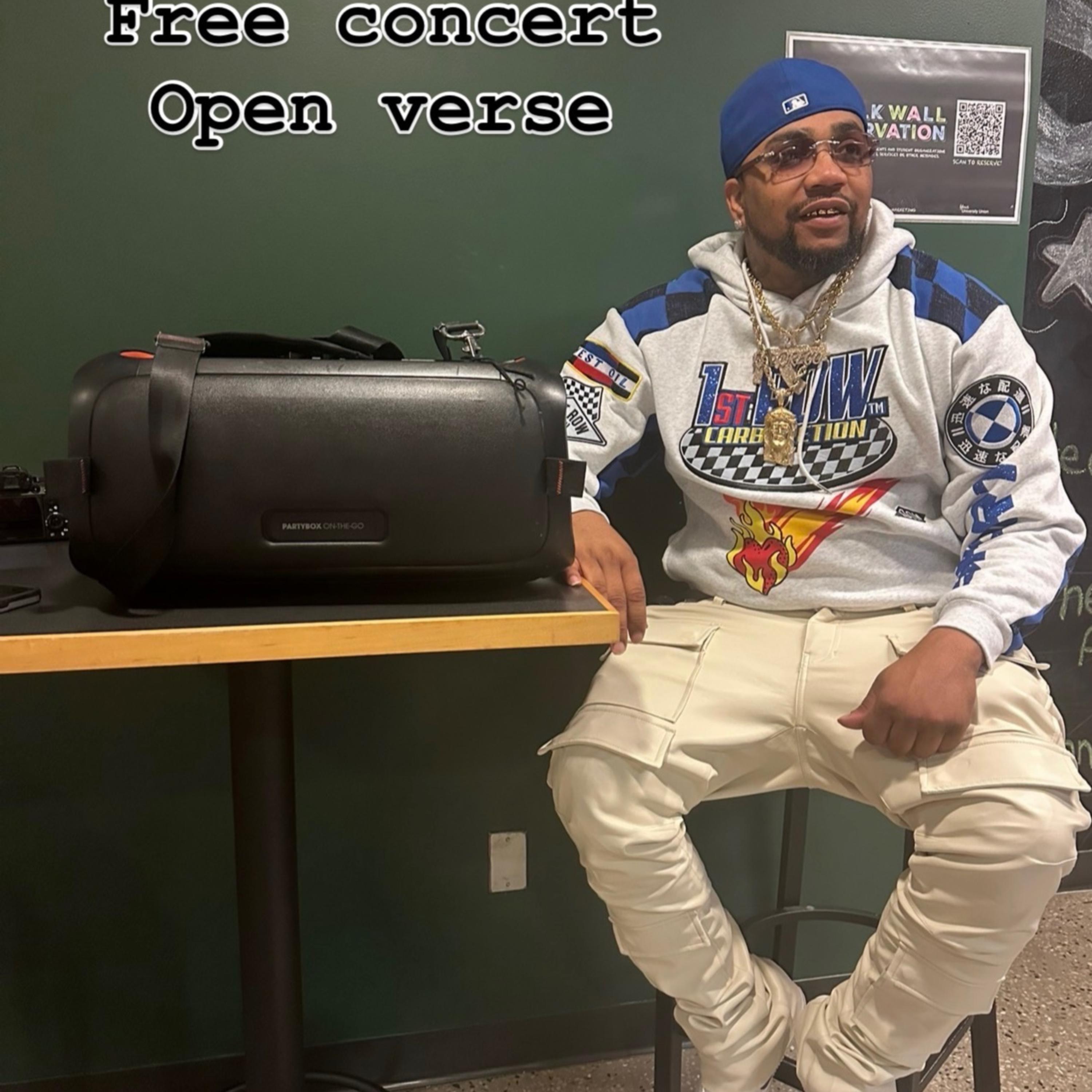 Free Concert Open Verse by Stevedastoner cover art
