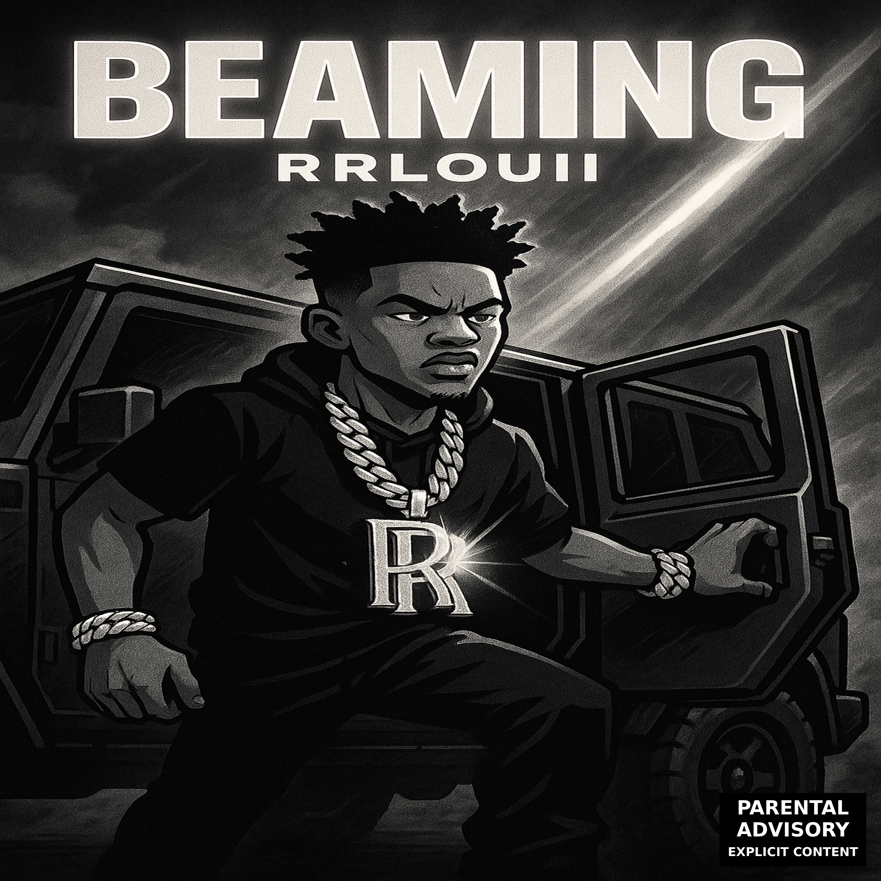 Beaming artwork