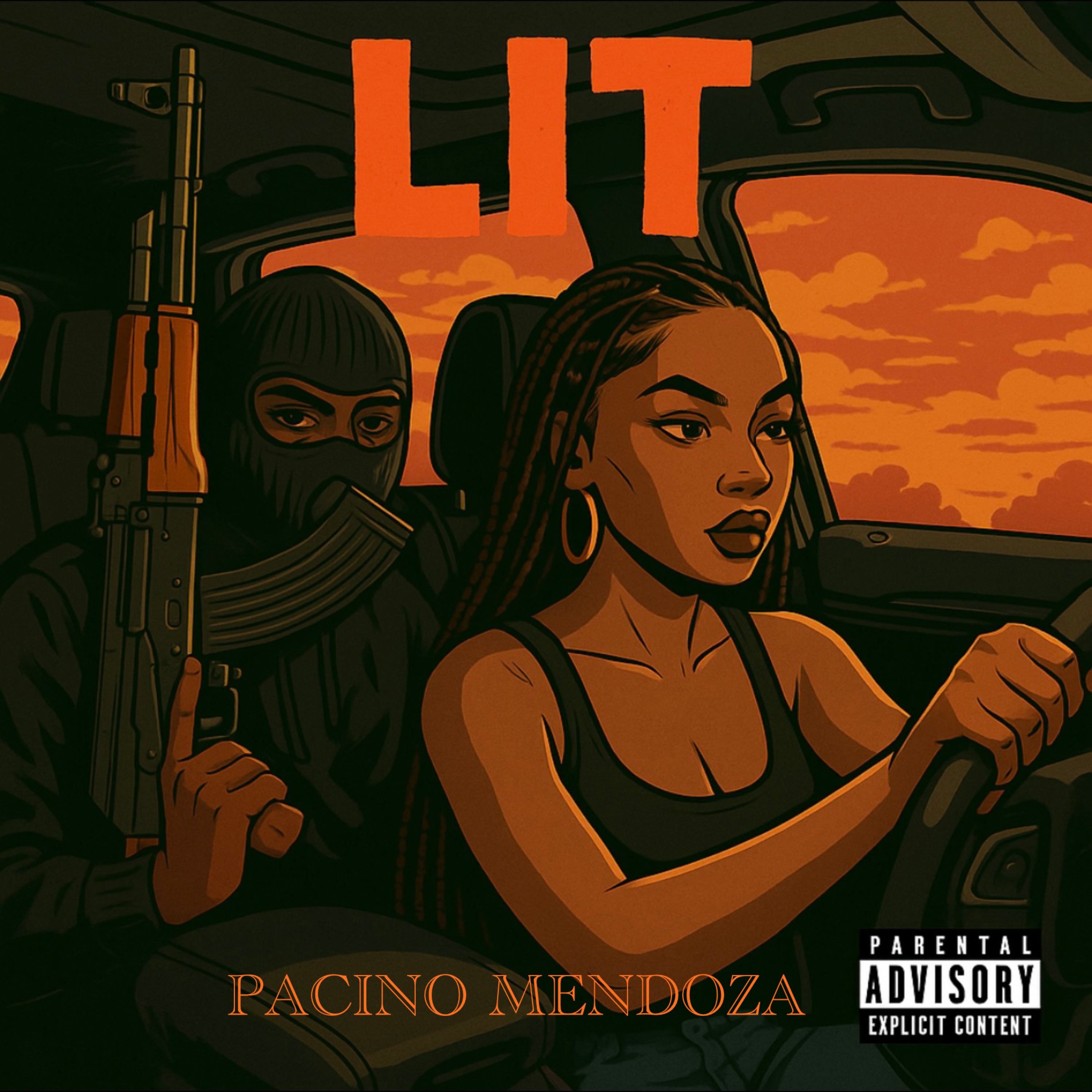 LIT by Pacino Mendoza cover art