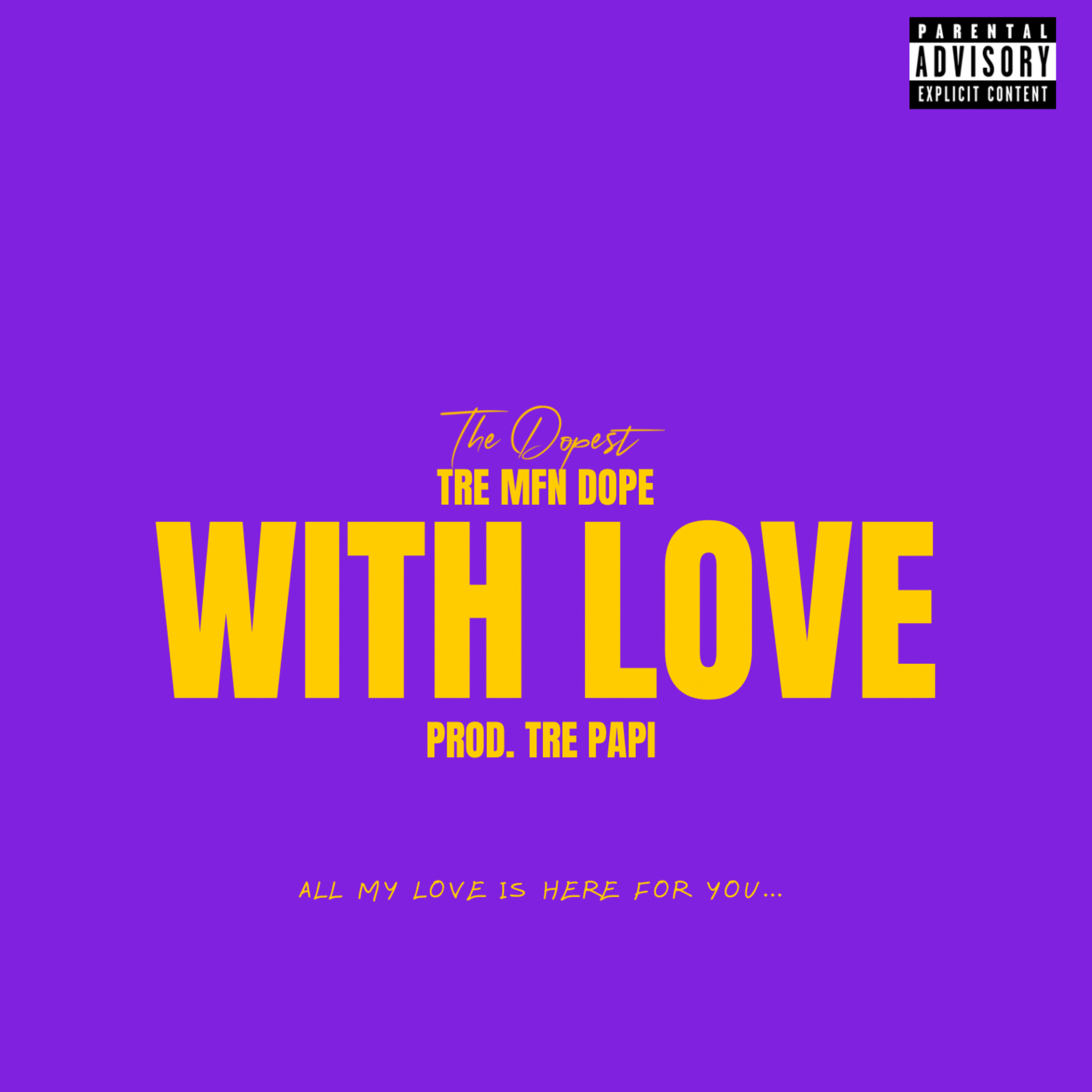 With Love, artwork
