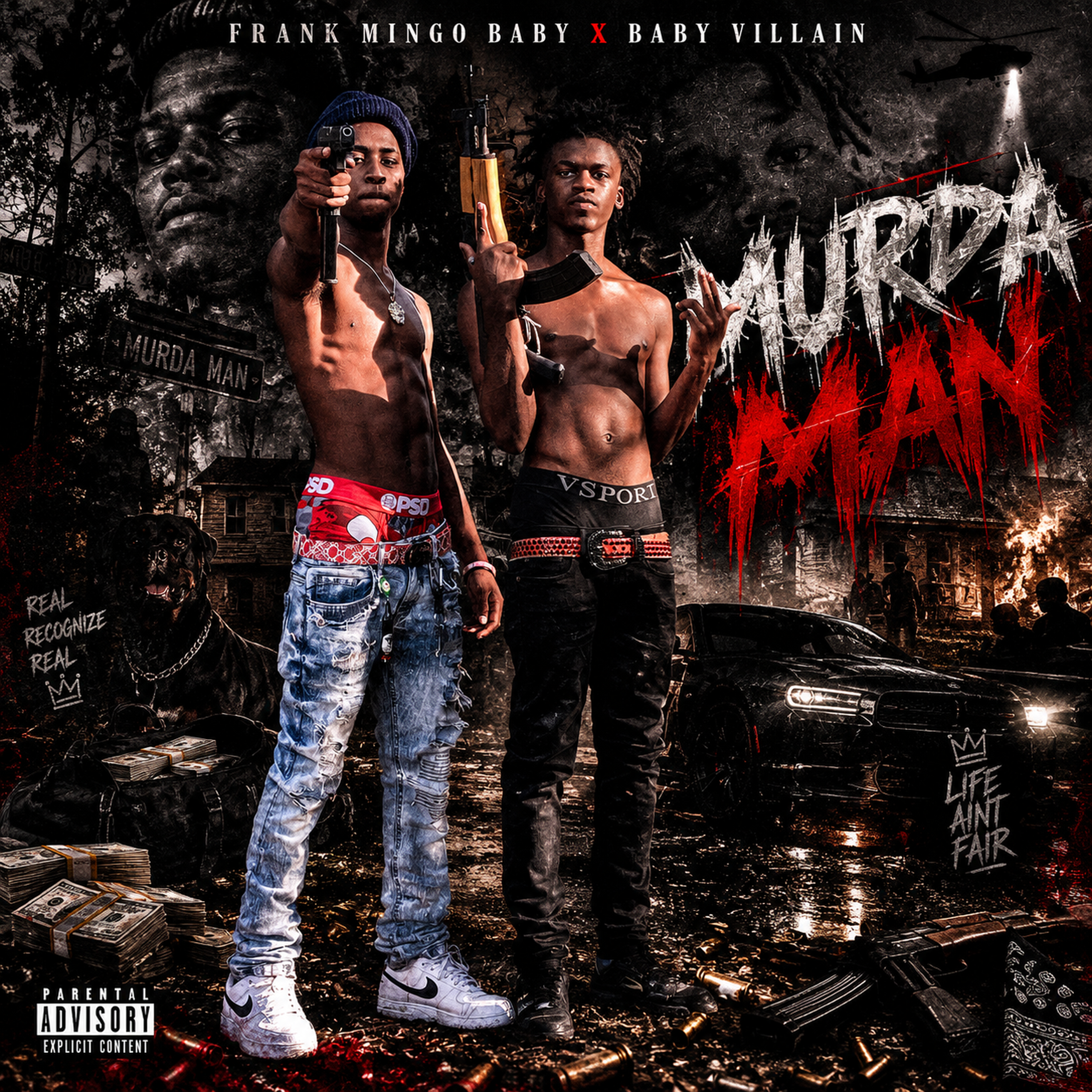 Murda Man by Frank Mingo Baby cover art