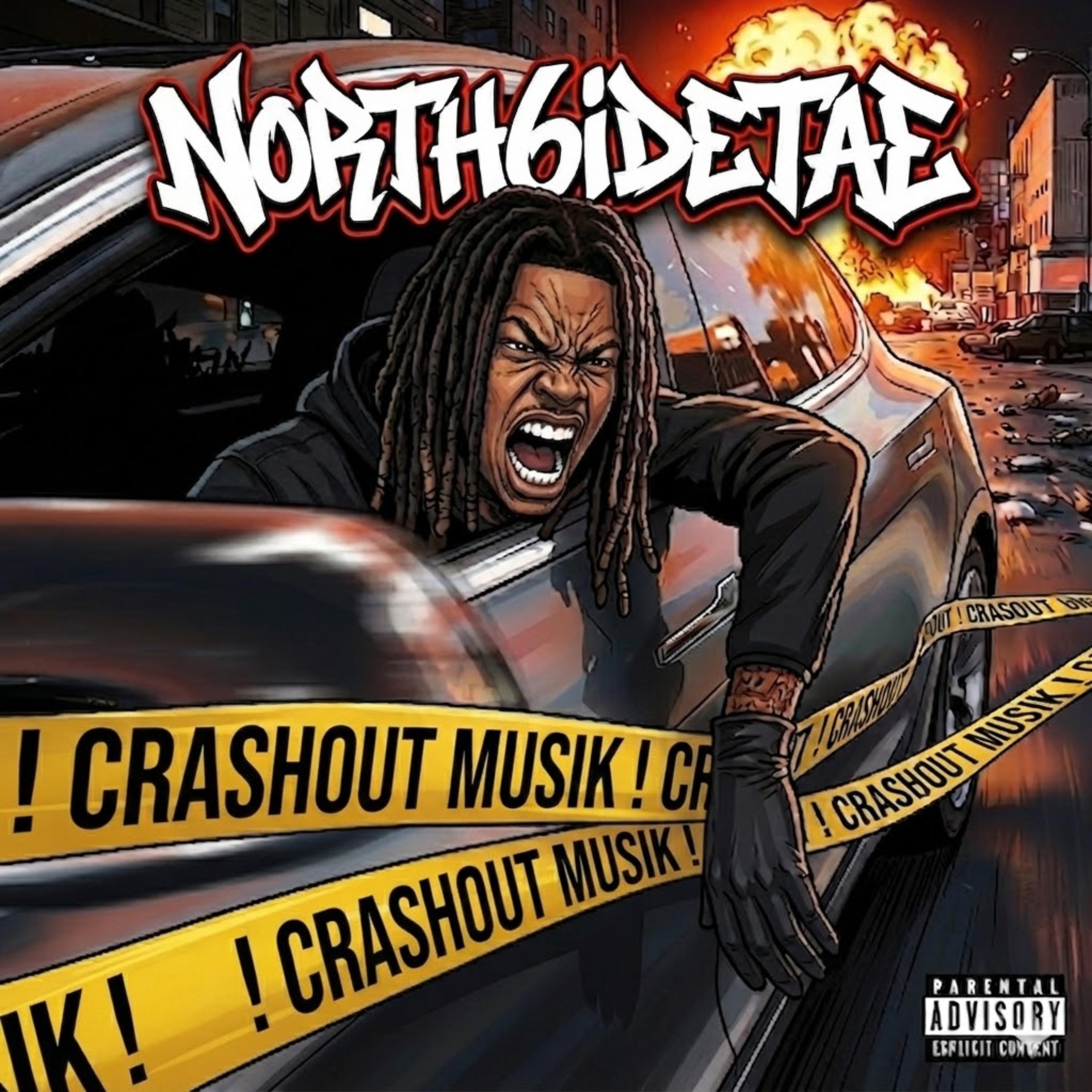 CrashOut Musik, Vol. 1 by North6ideTae cover art