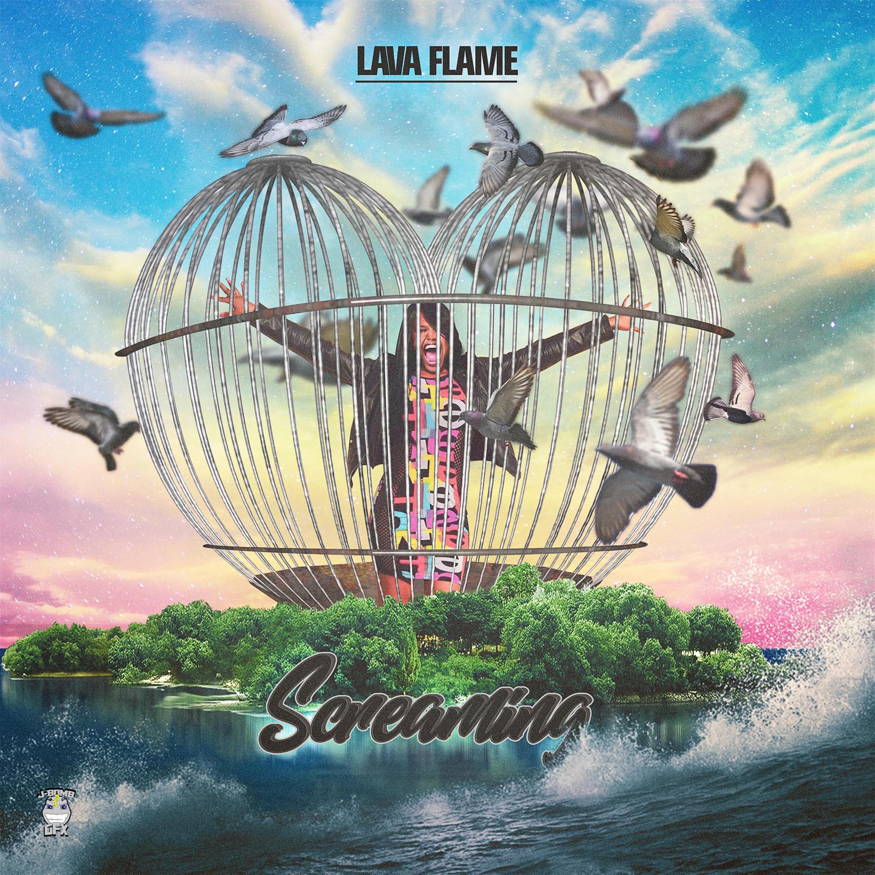 Screaming by Lava Flame cover art