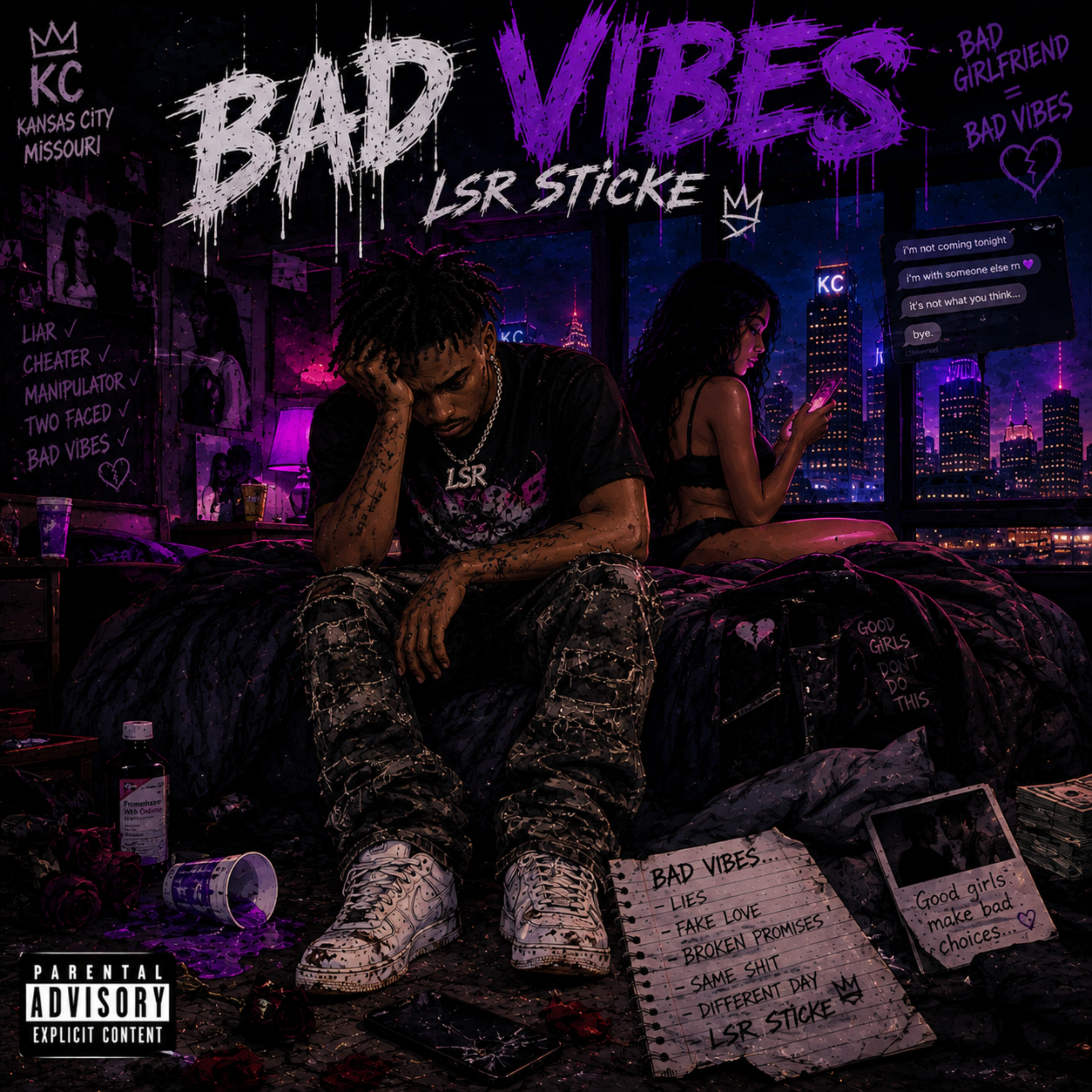 Bad Vibes by Lsr Sticke cover art