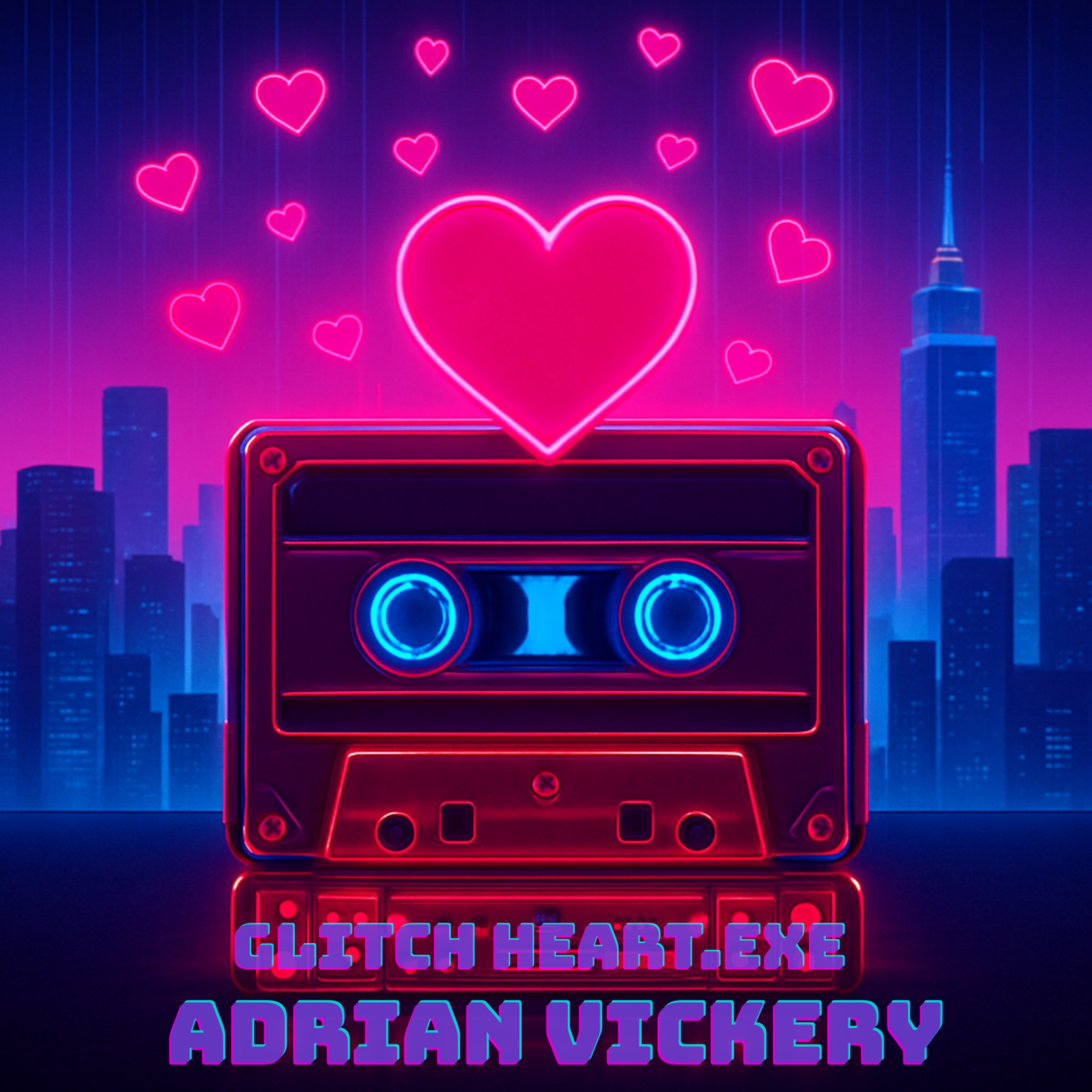 GLITCH HEART.EXE artwork