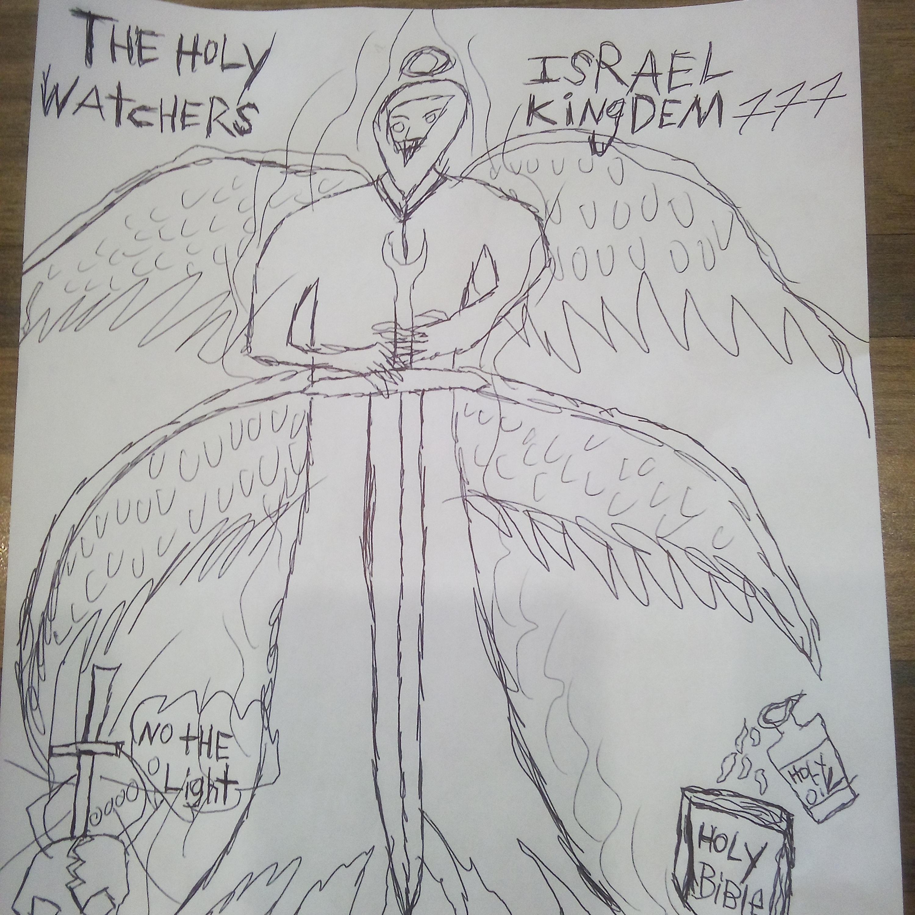 The holy watchers artwork