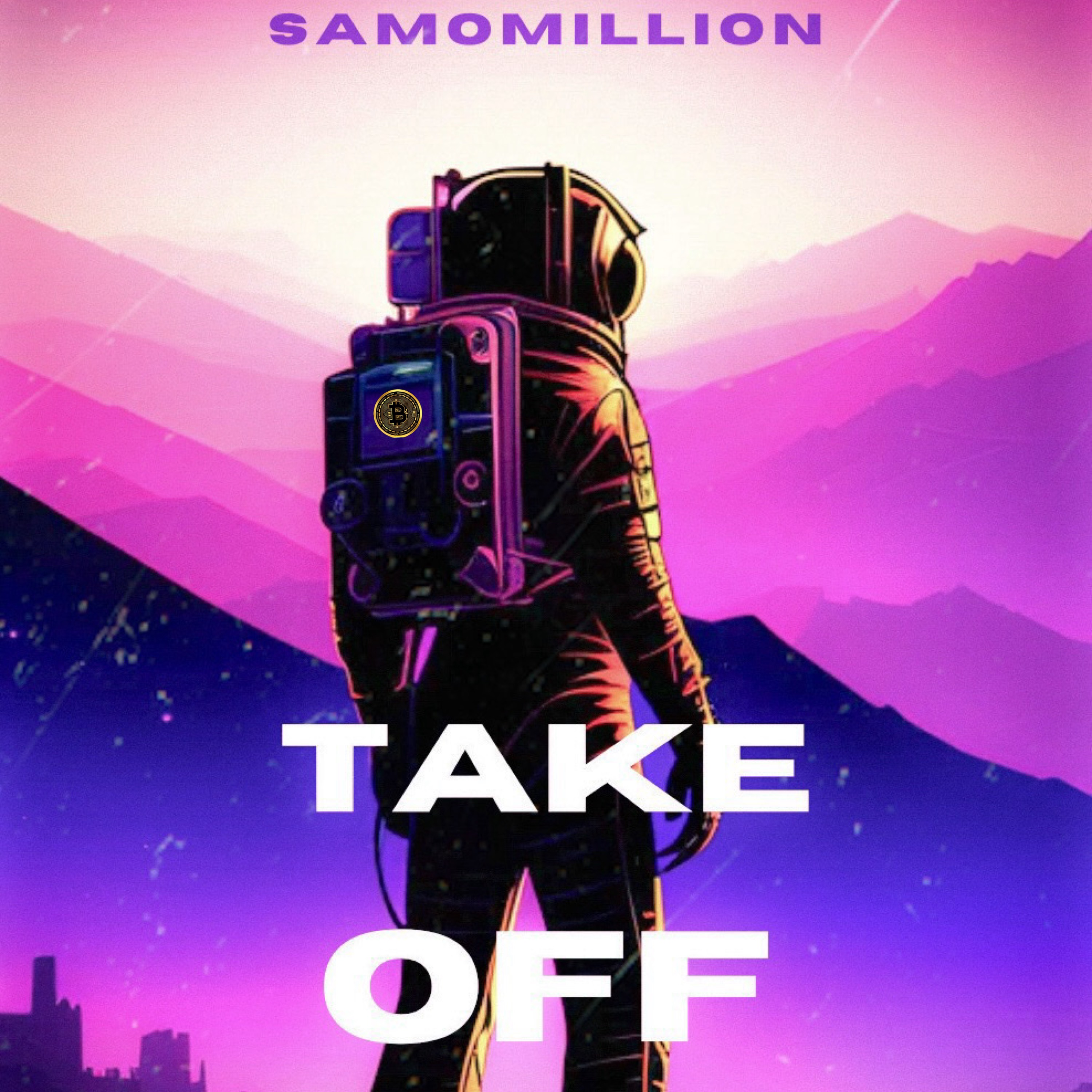 Take off artwork