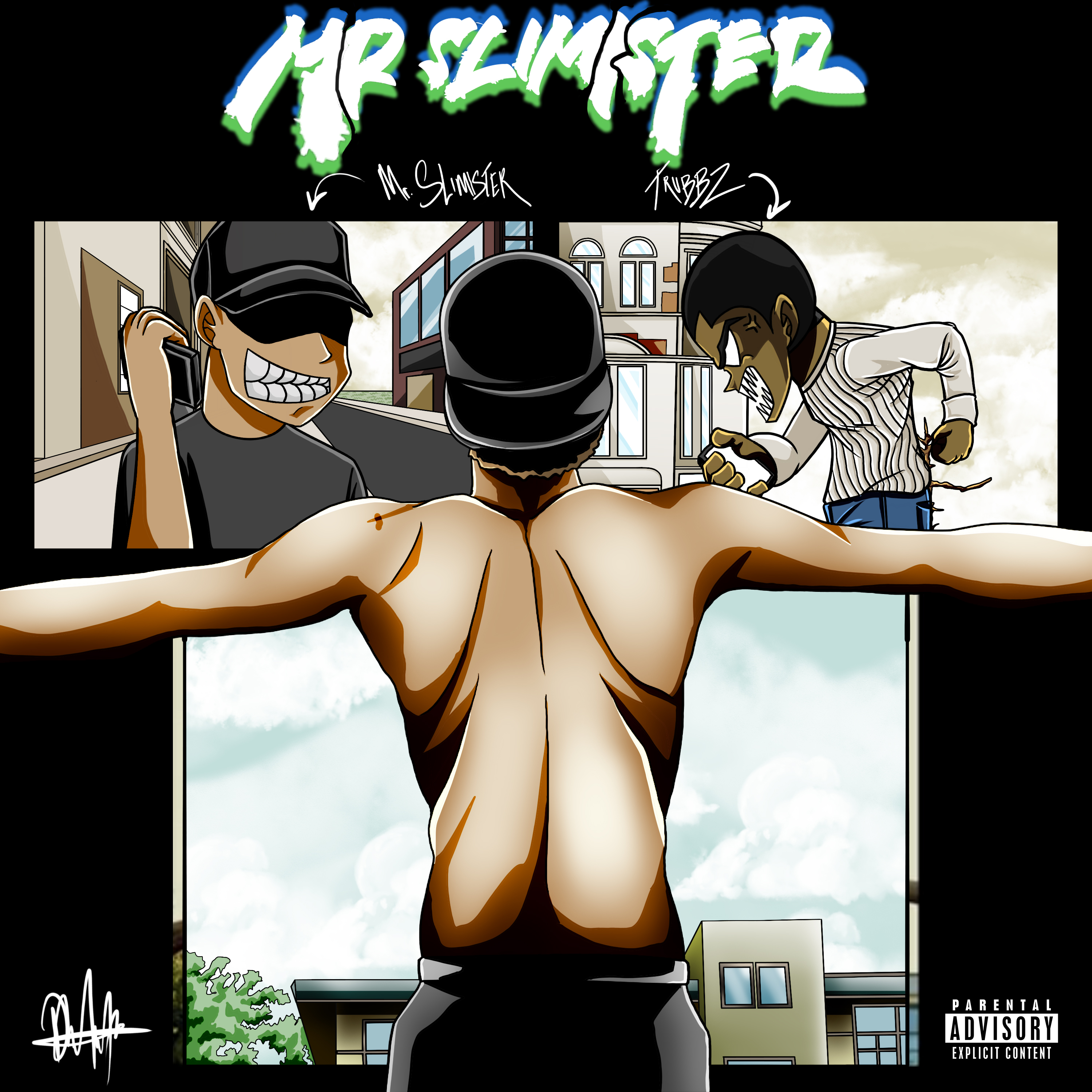 Mr Slimister artwork