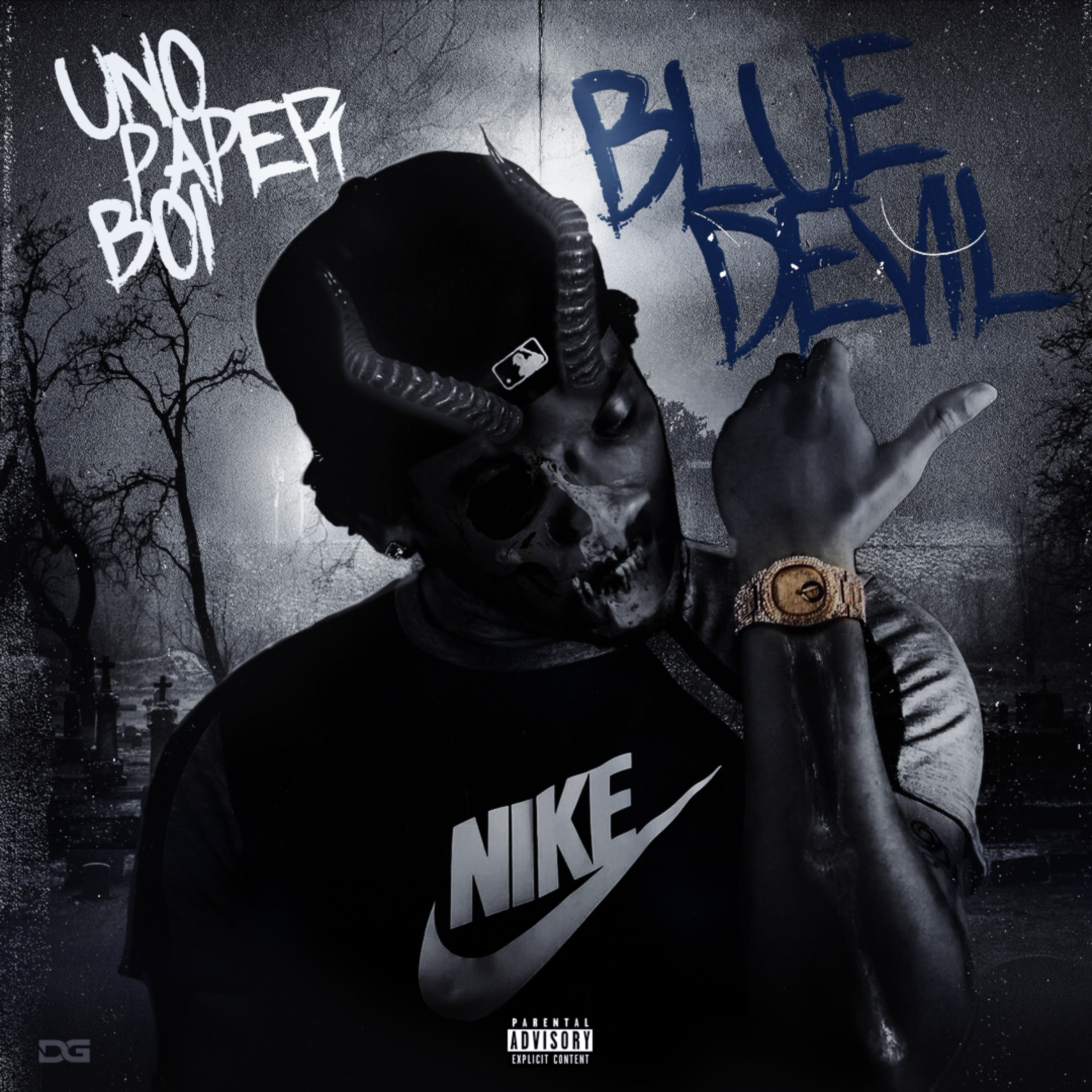 The Blue Devil by Uno Paper Boi cover art