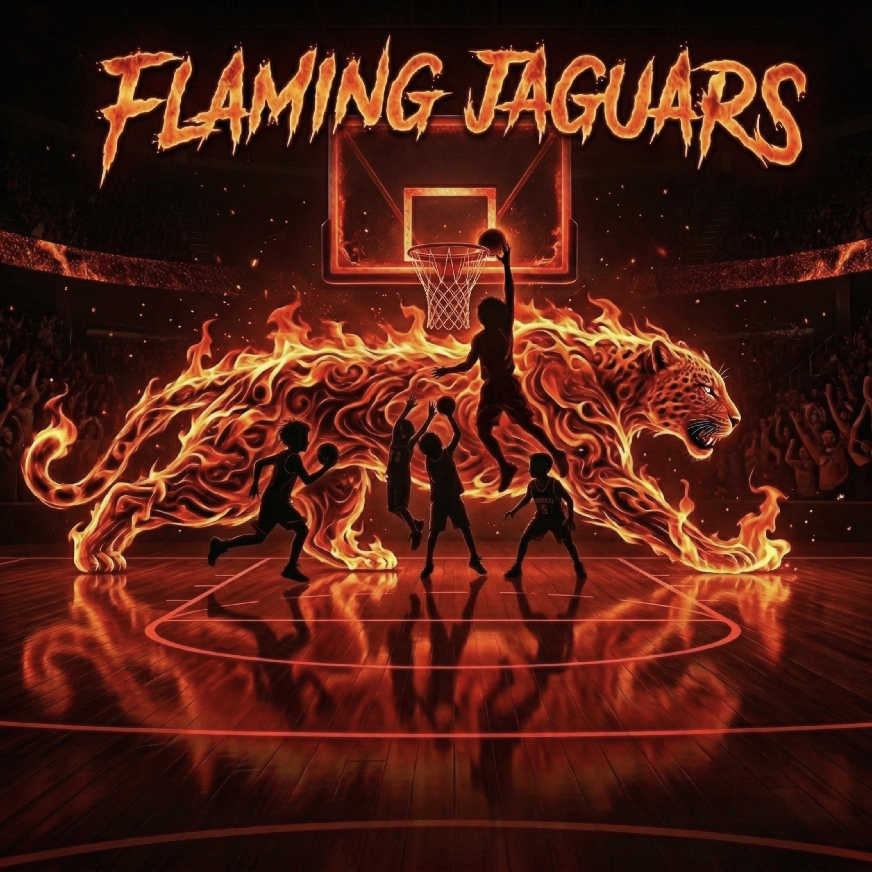 Flaming Jaguars artwork