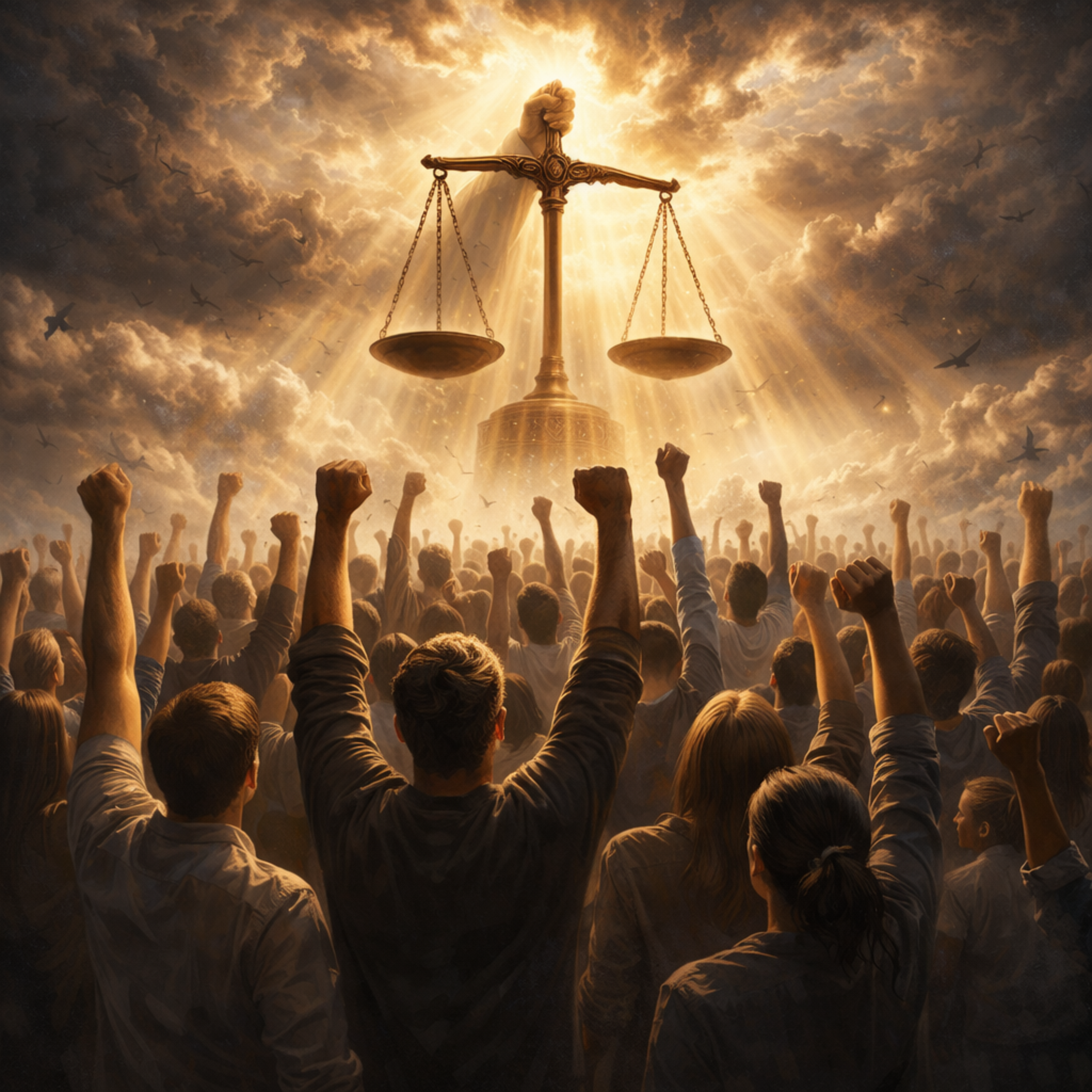 Justice Awakens artwork