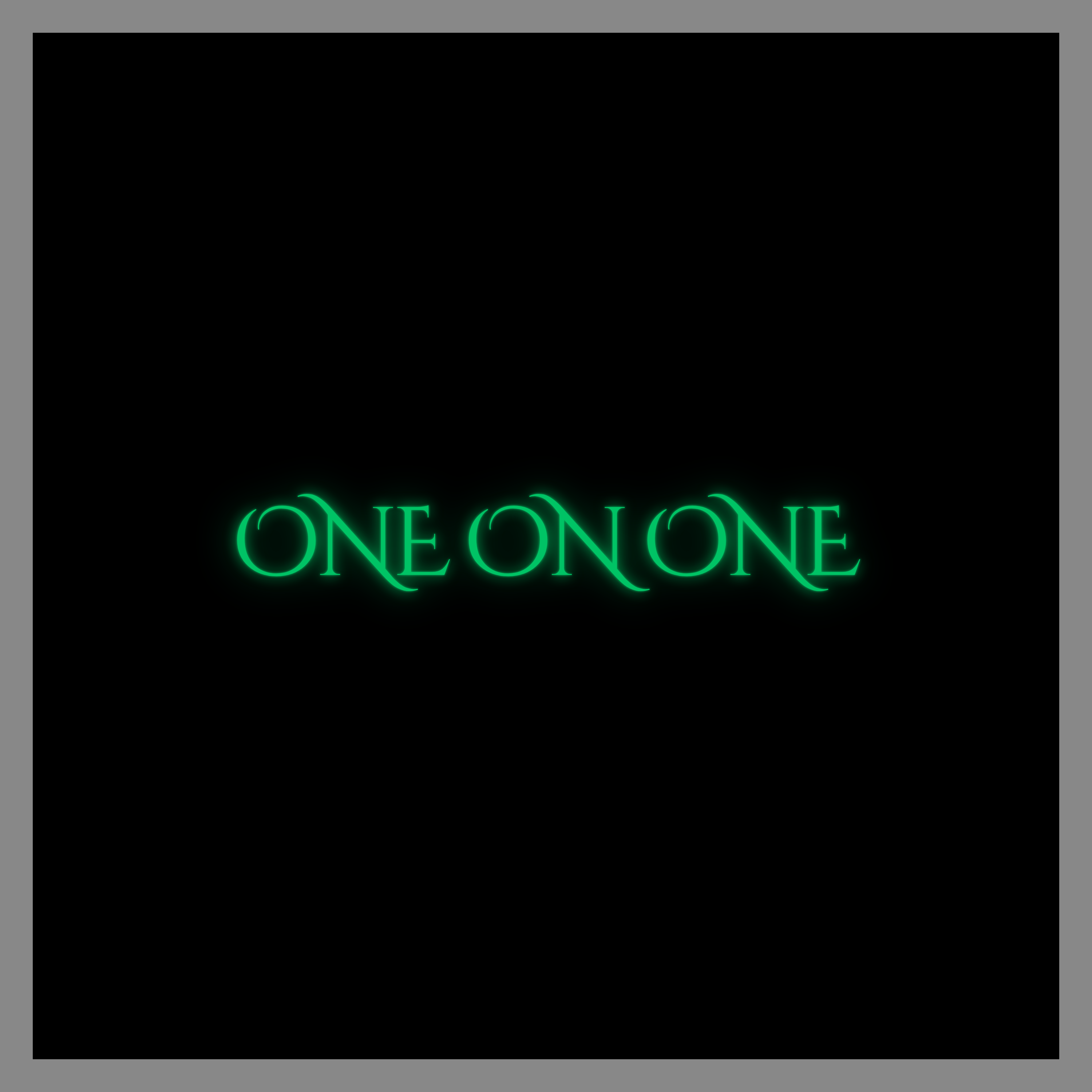 One on one (nightcore) artwork