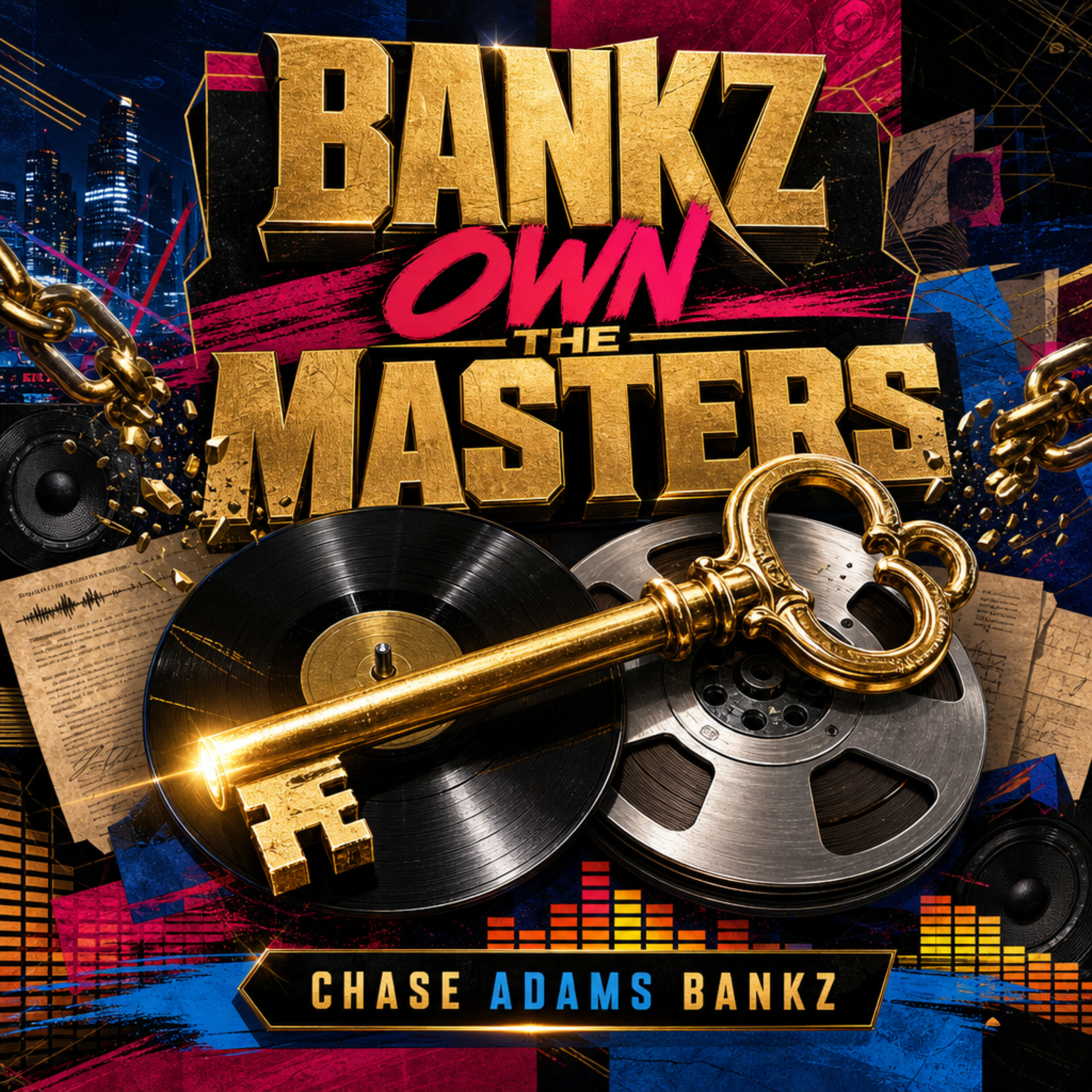 Bankz Own The Masters by Chase Adams Bankz cover art