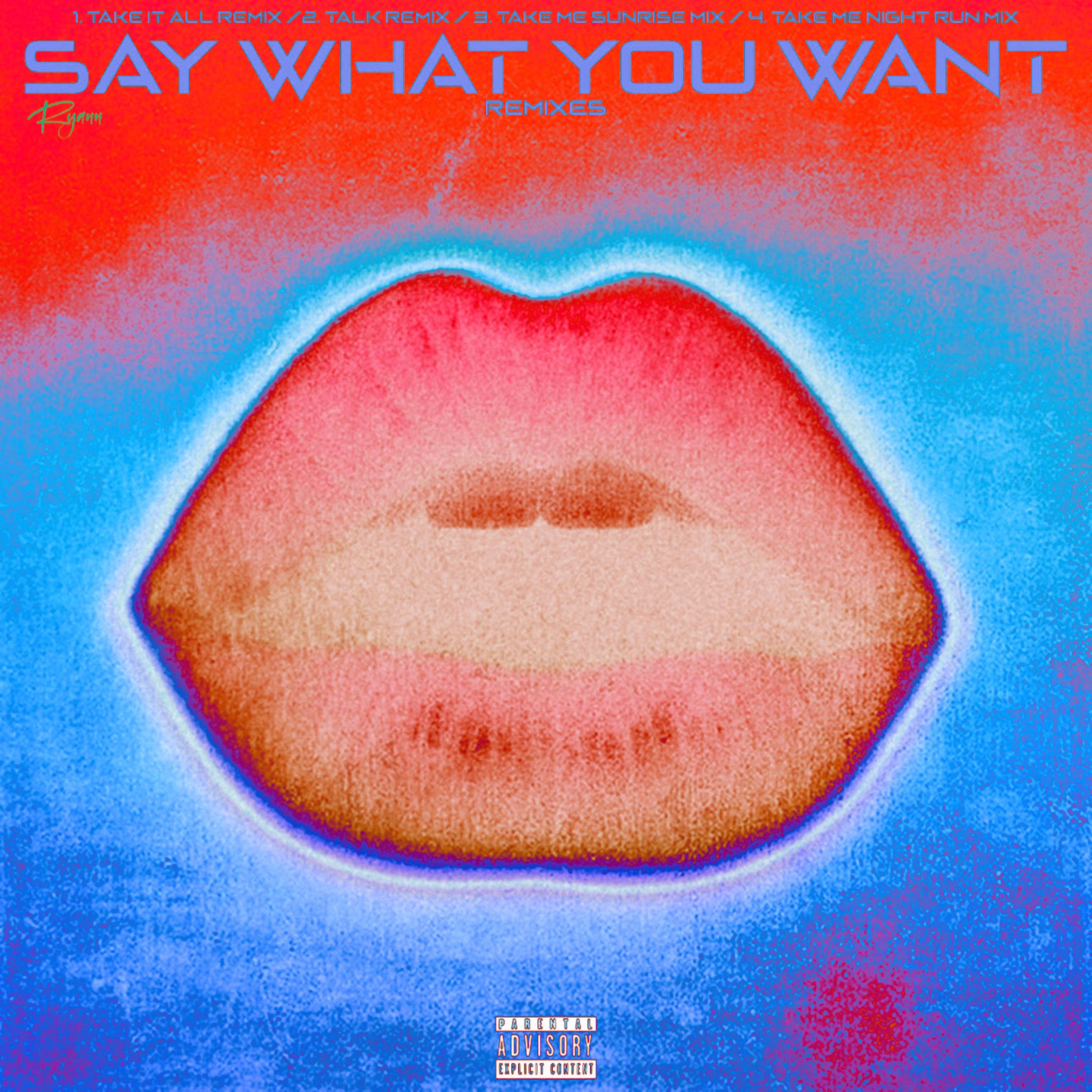 Say What You Want (Remixes) artwork