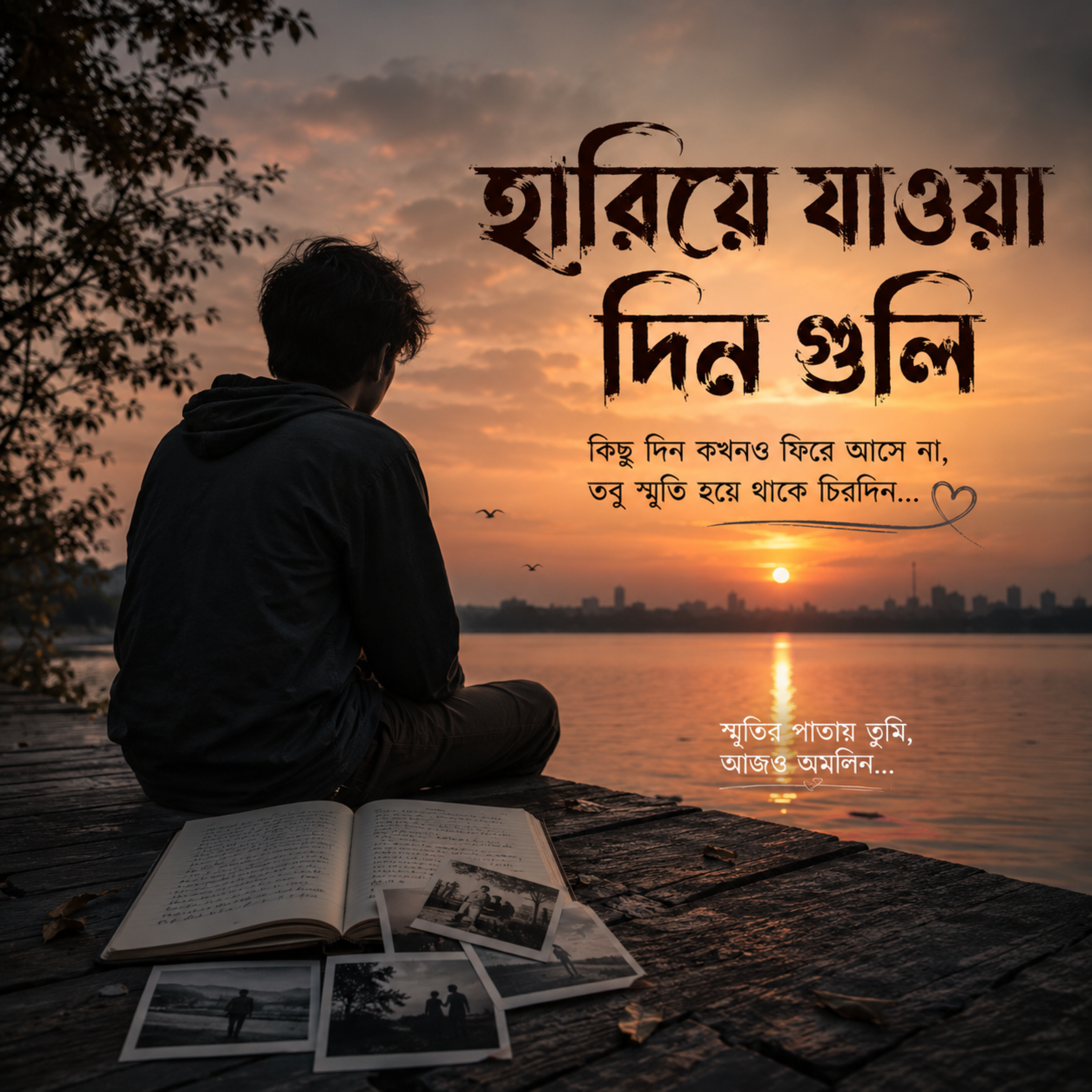 হারিয়ে যাওয়া দিনগুলি by Tanjid Bhuiyan cover art