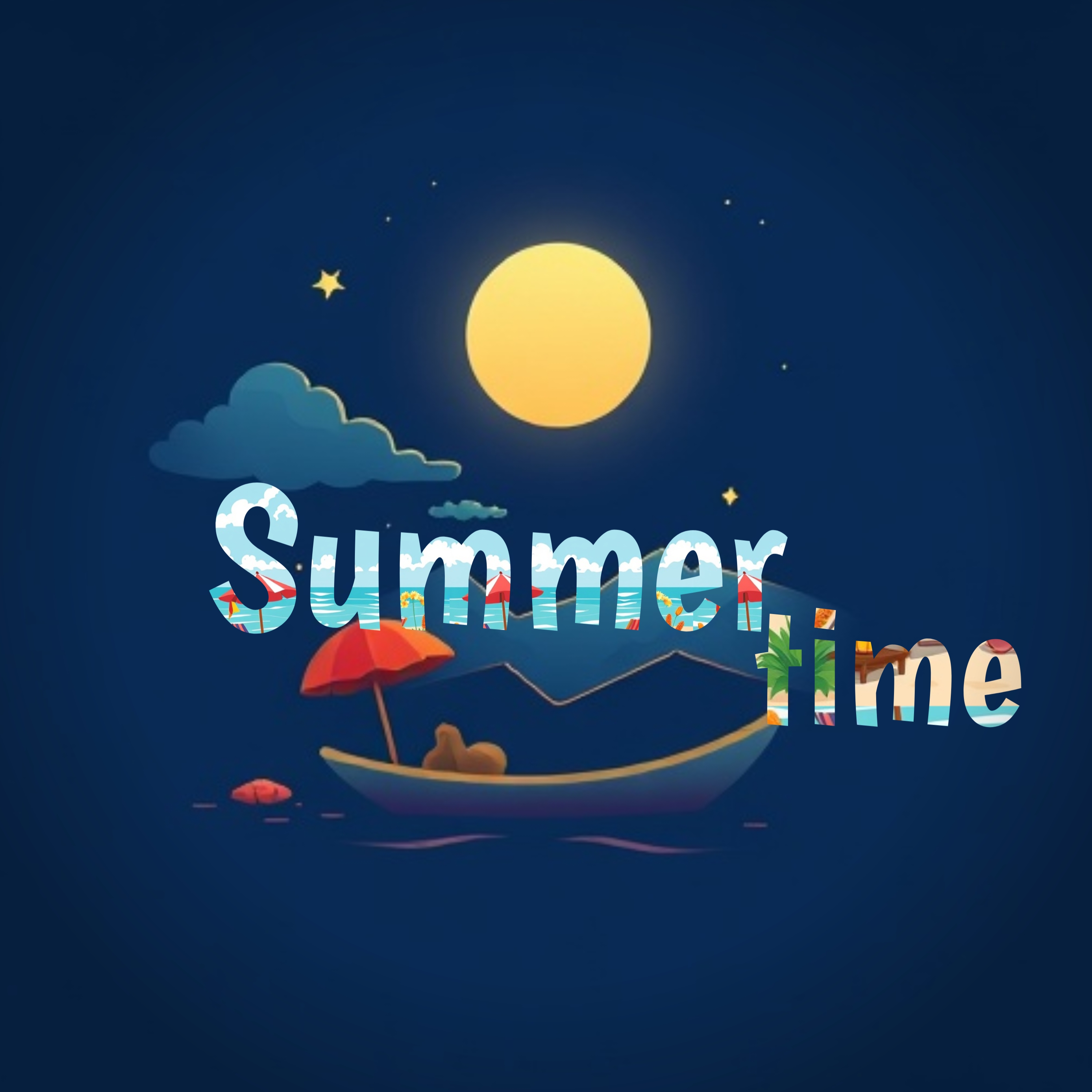 Summer time artwork