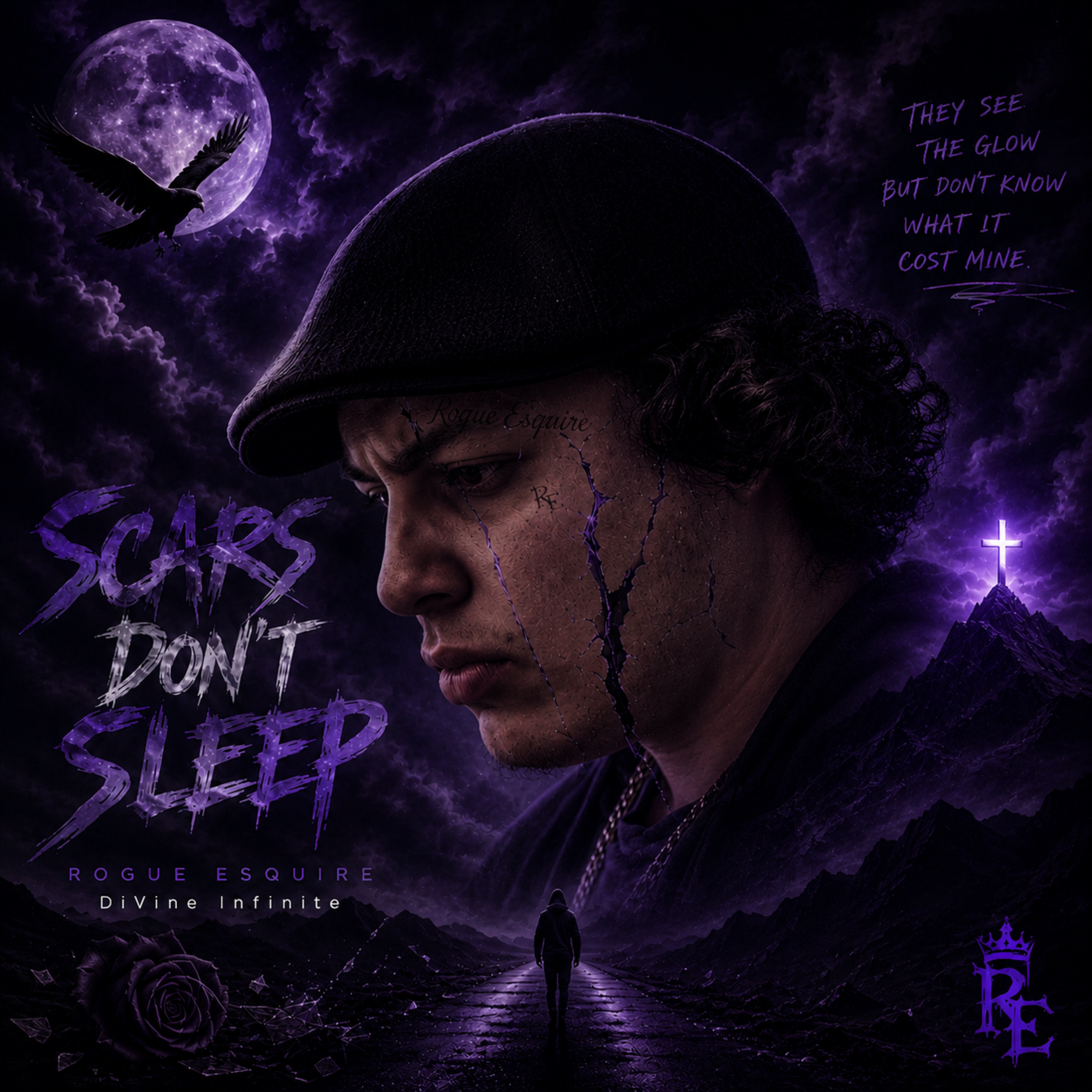 SCARS DON’T SLEEP by DiVine Infinite cover art