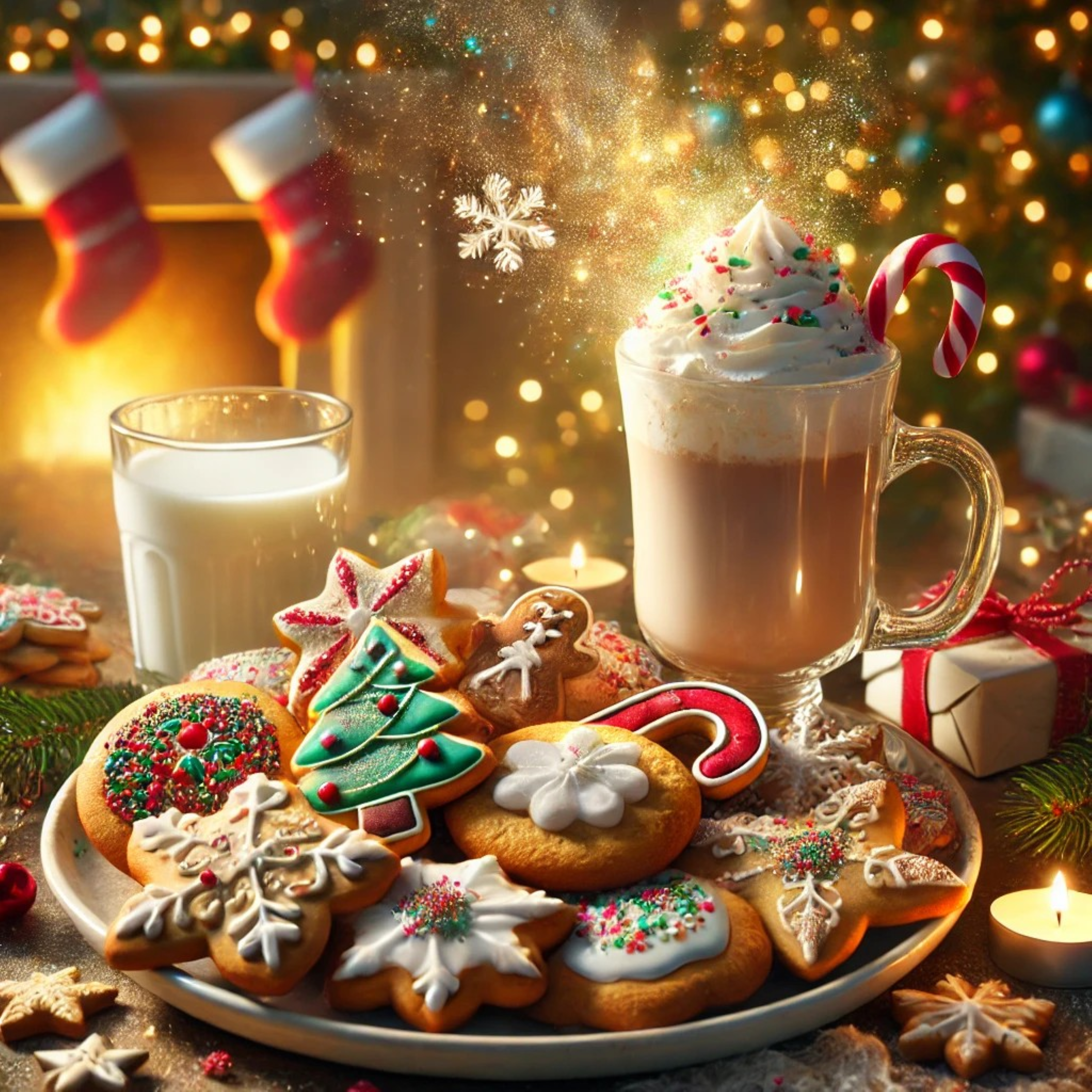 Christmas Cookies and Peppermint Mocha LoFi artwork