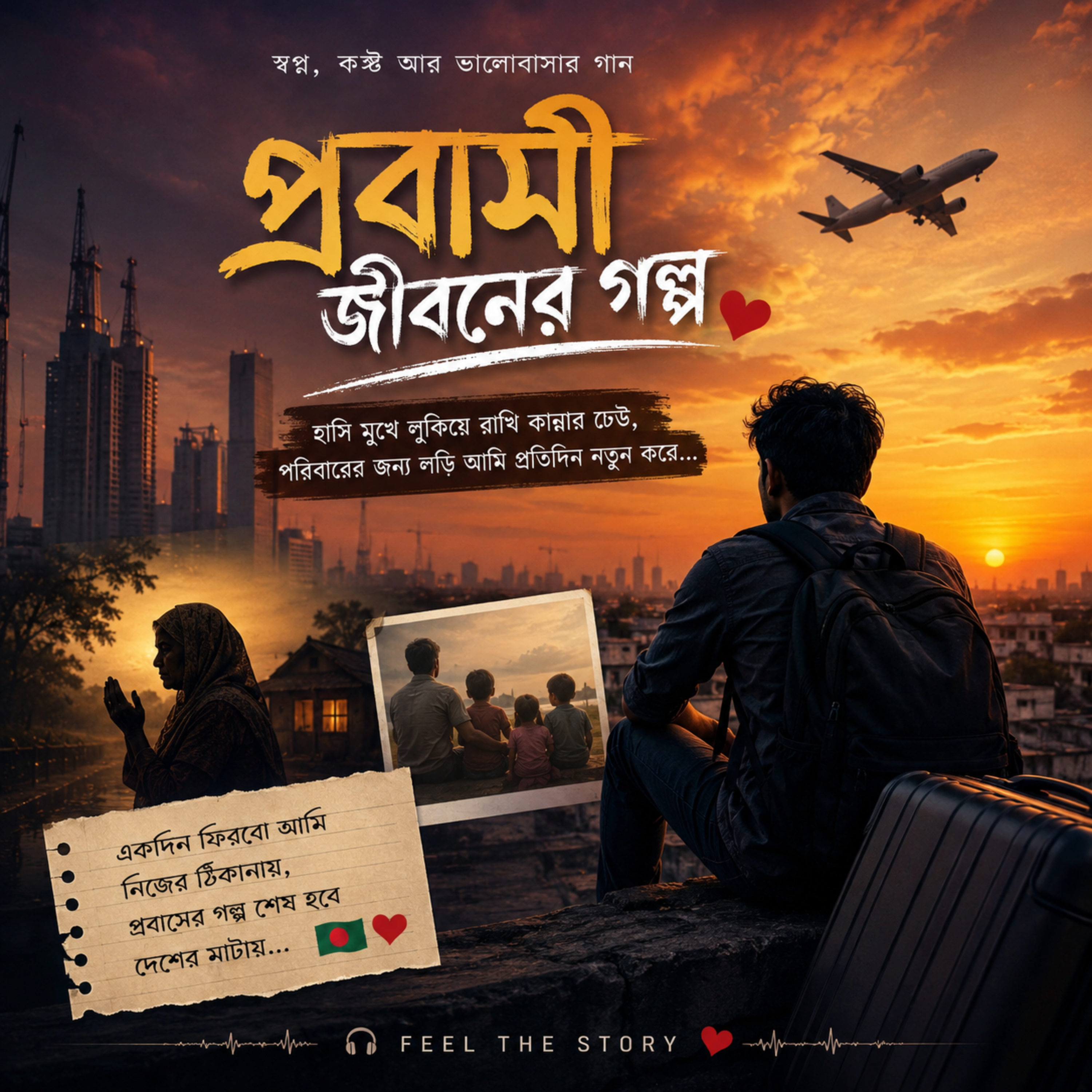 প্রবাসীর গল্প by Tanjid Bhuiyan cover art