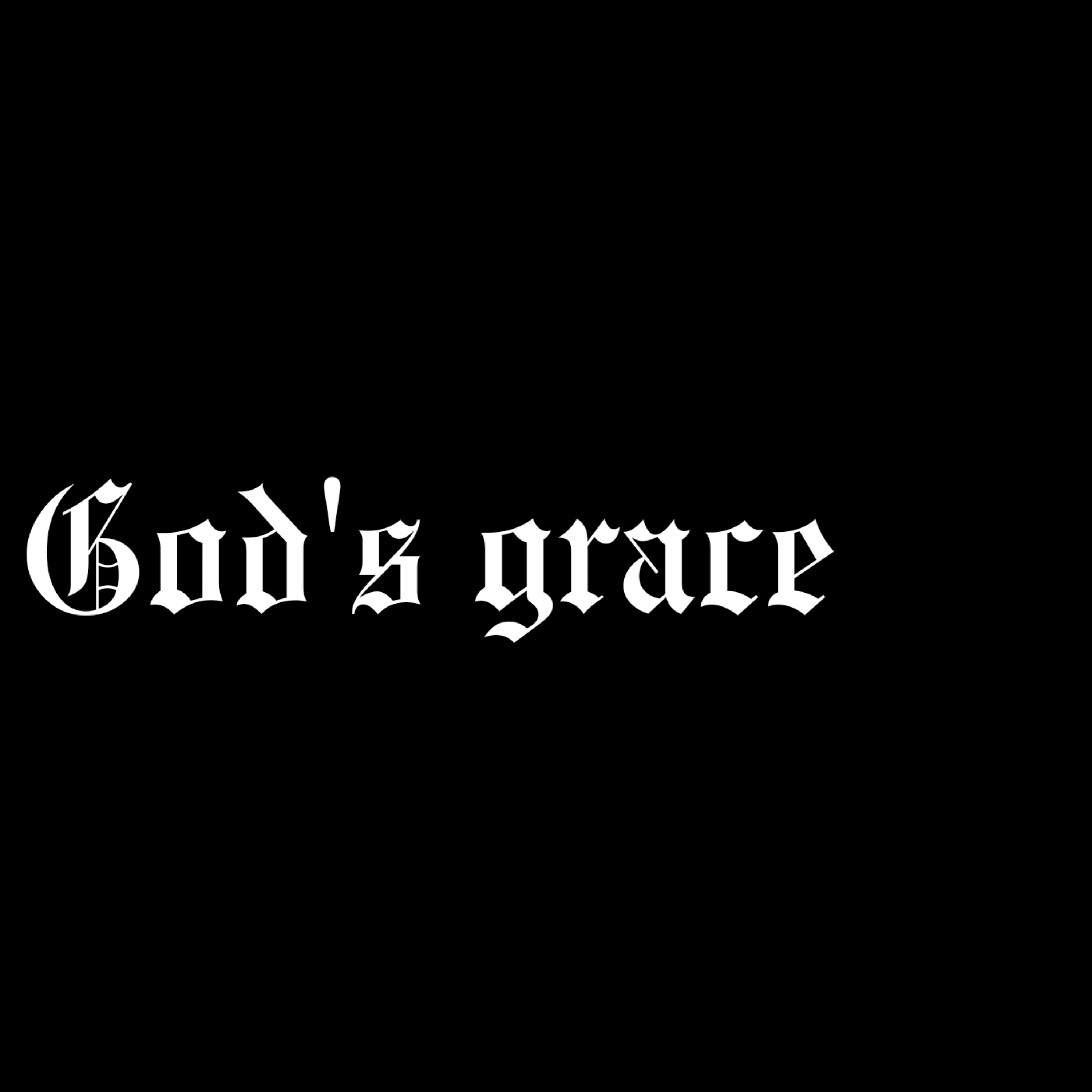 God's grace artwork