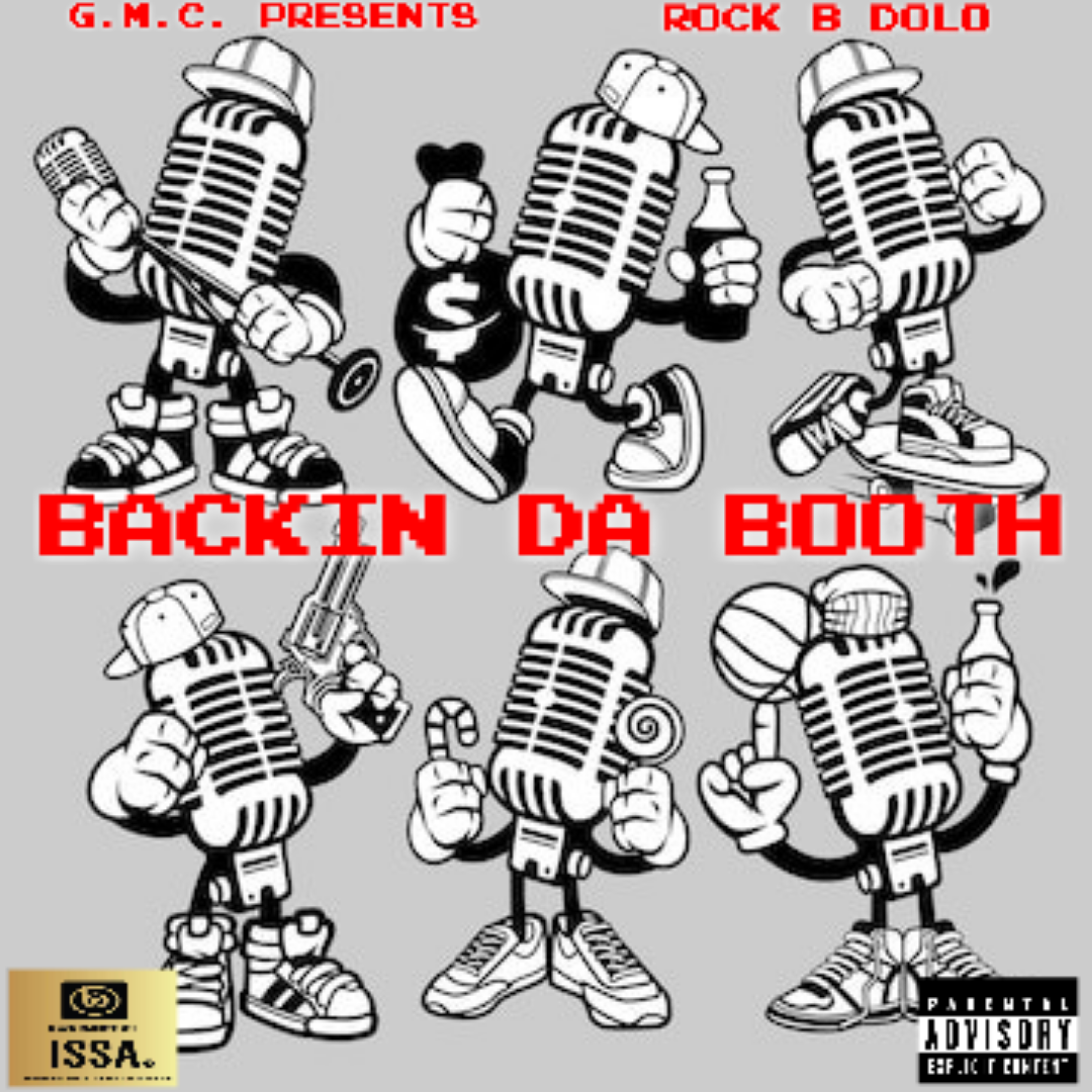 BACKIN DA BOOTH  by ROCK B DOLO cover art