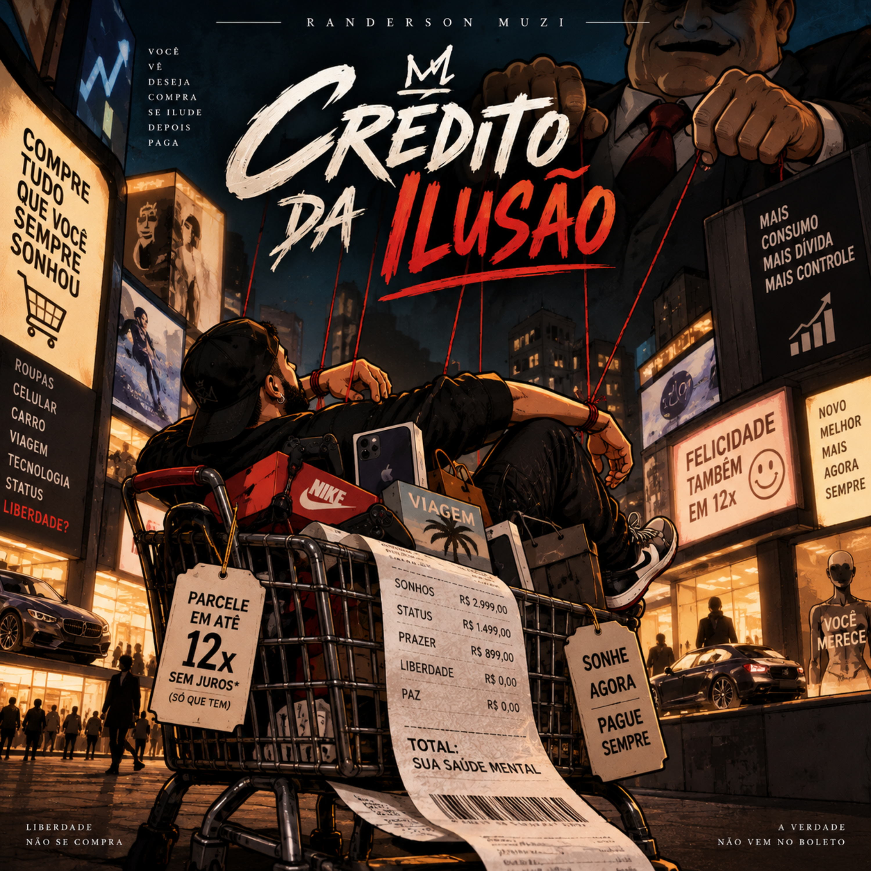 Crédito da ilusão by Randerson Muzi cover art