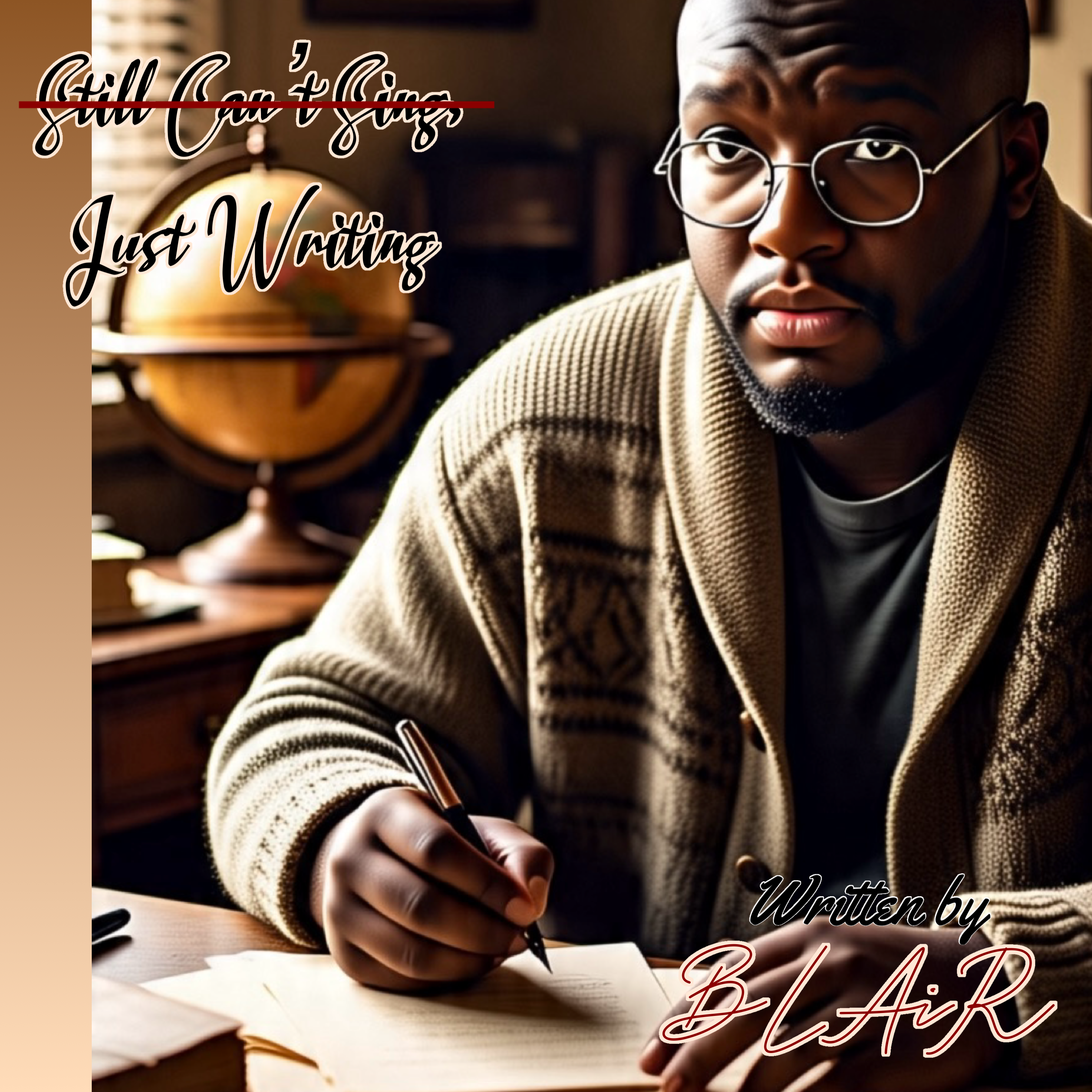 Still Can’t Sing, JUST WRITING artwork