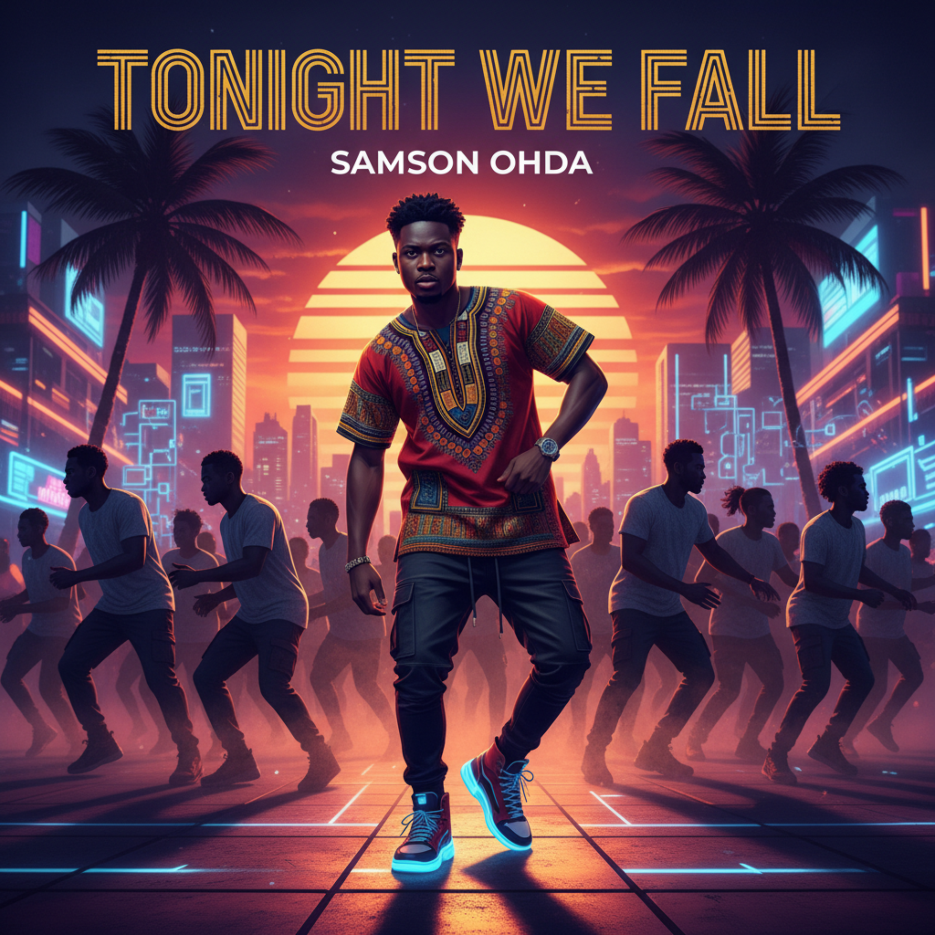 Tonight We Fall by Samson Ohda  cover art