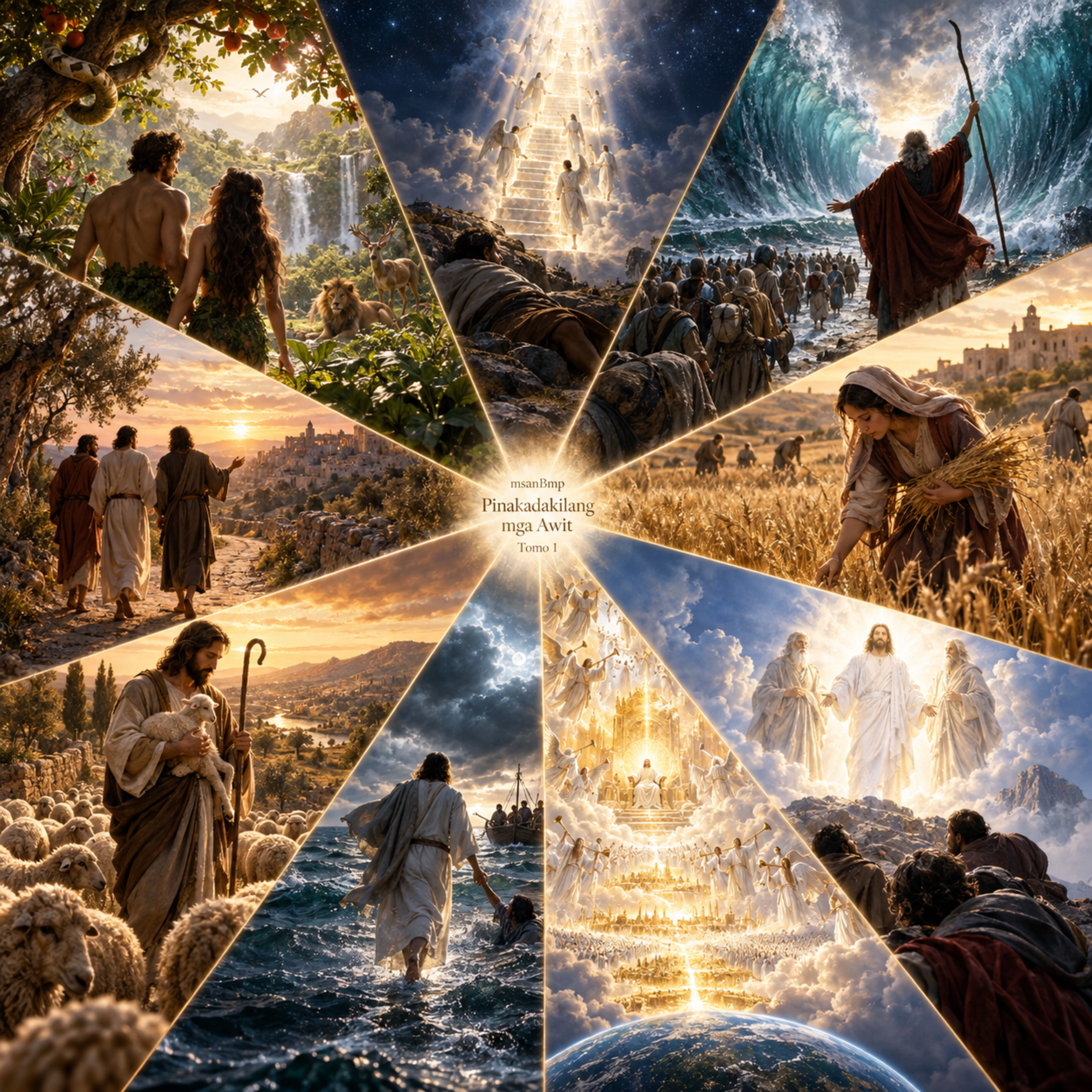 Pinakadakilang mga Awit Tomo 1 by Mga Sinematikong Awit ng Bibliya cover art
