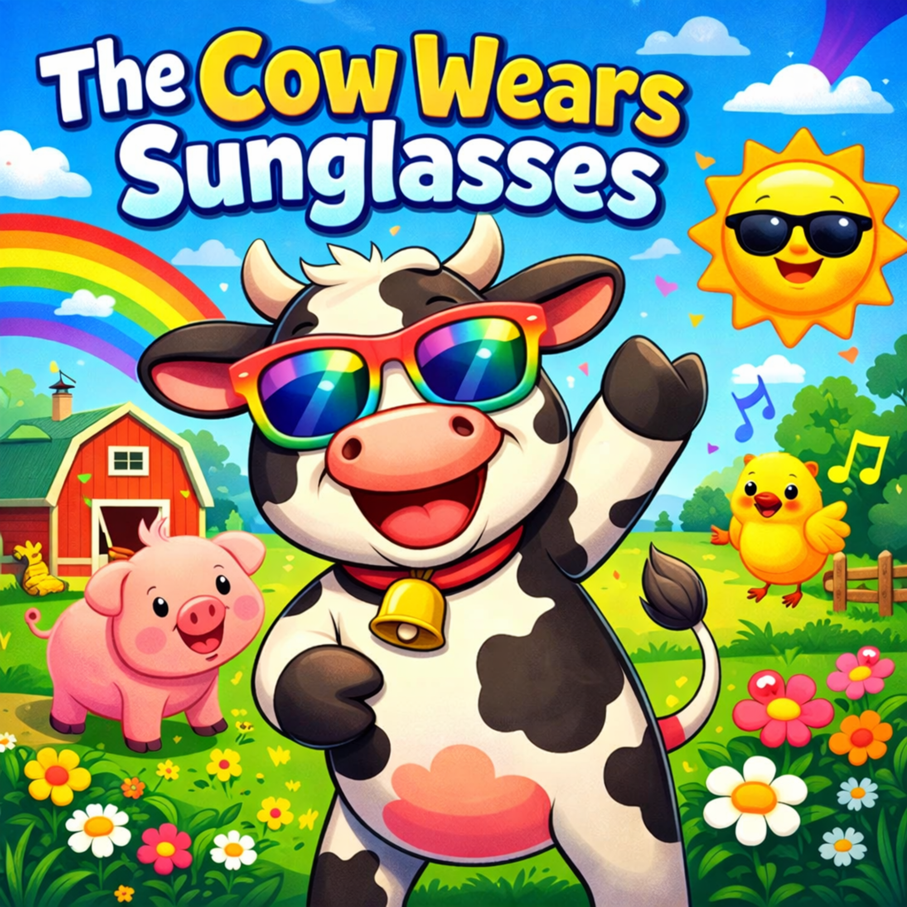 The Cow Wears Sun-Glasses artwork