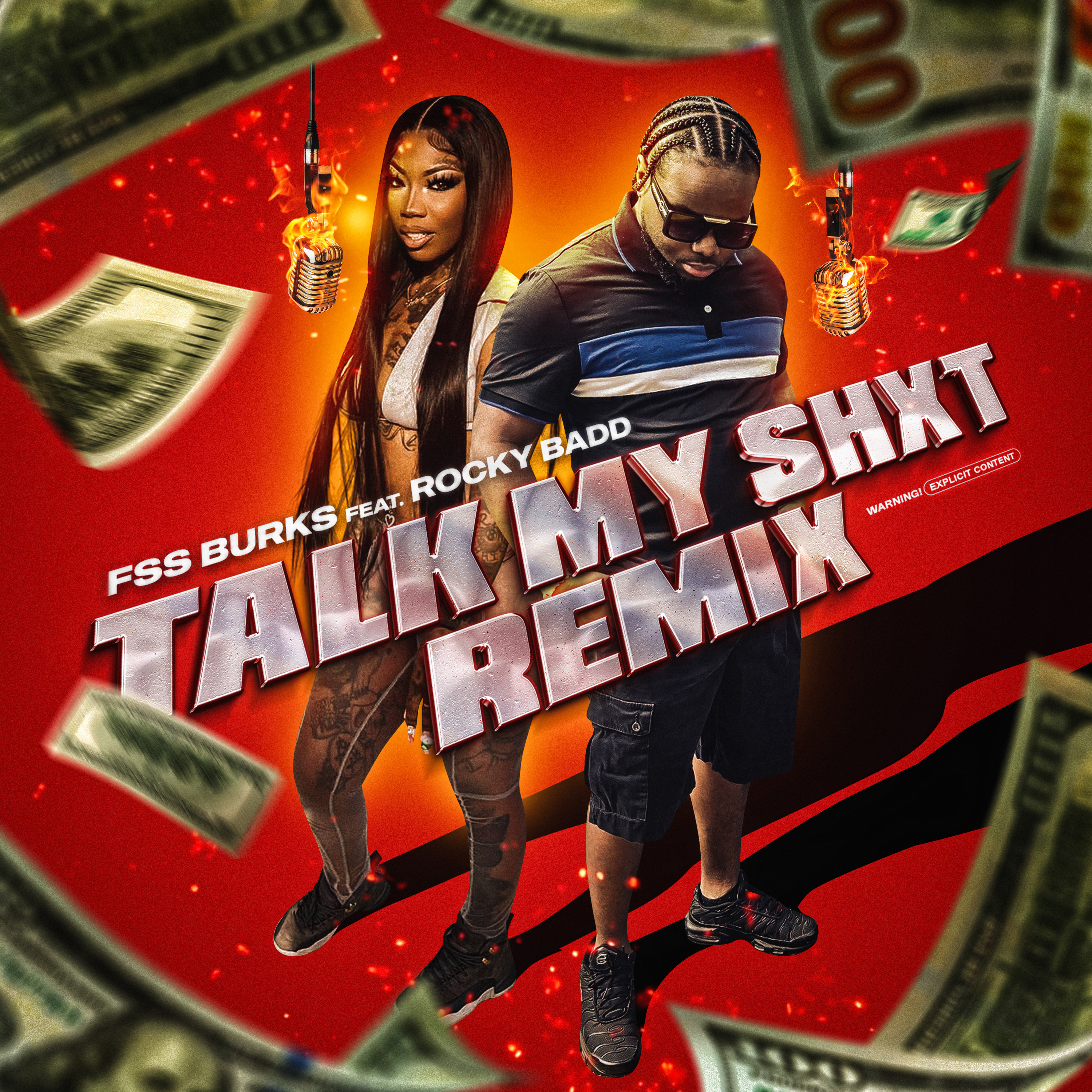 Talk My Shxt (Remix) artwork