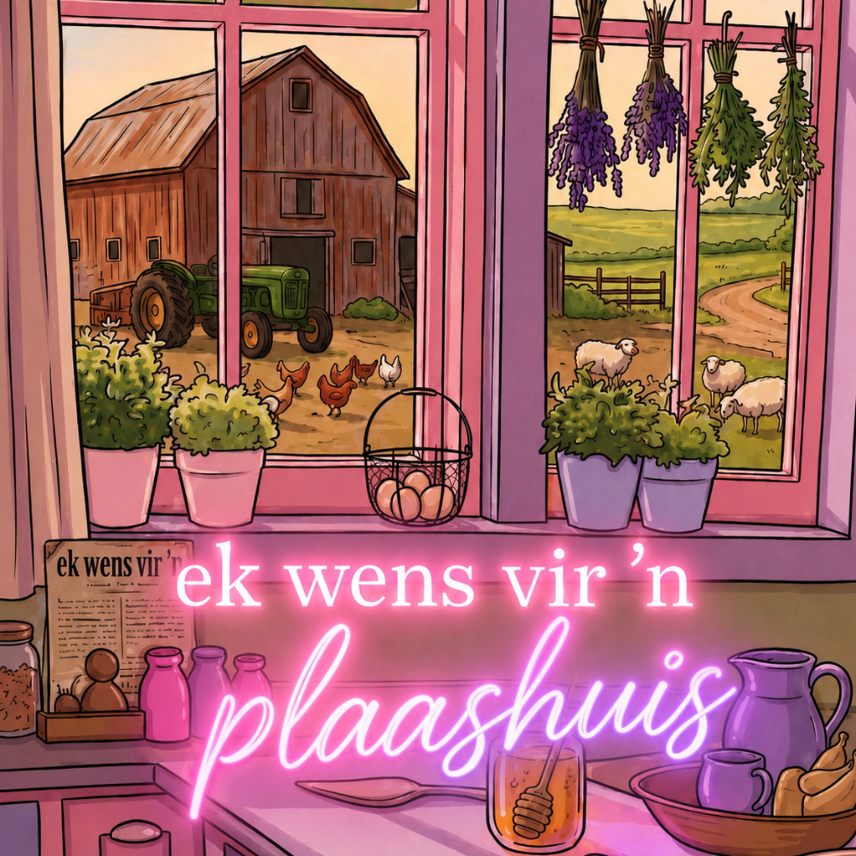 Ek Wens Vir 'n Plaashuis by glow flower cover art