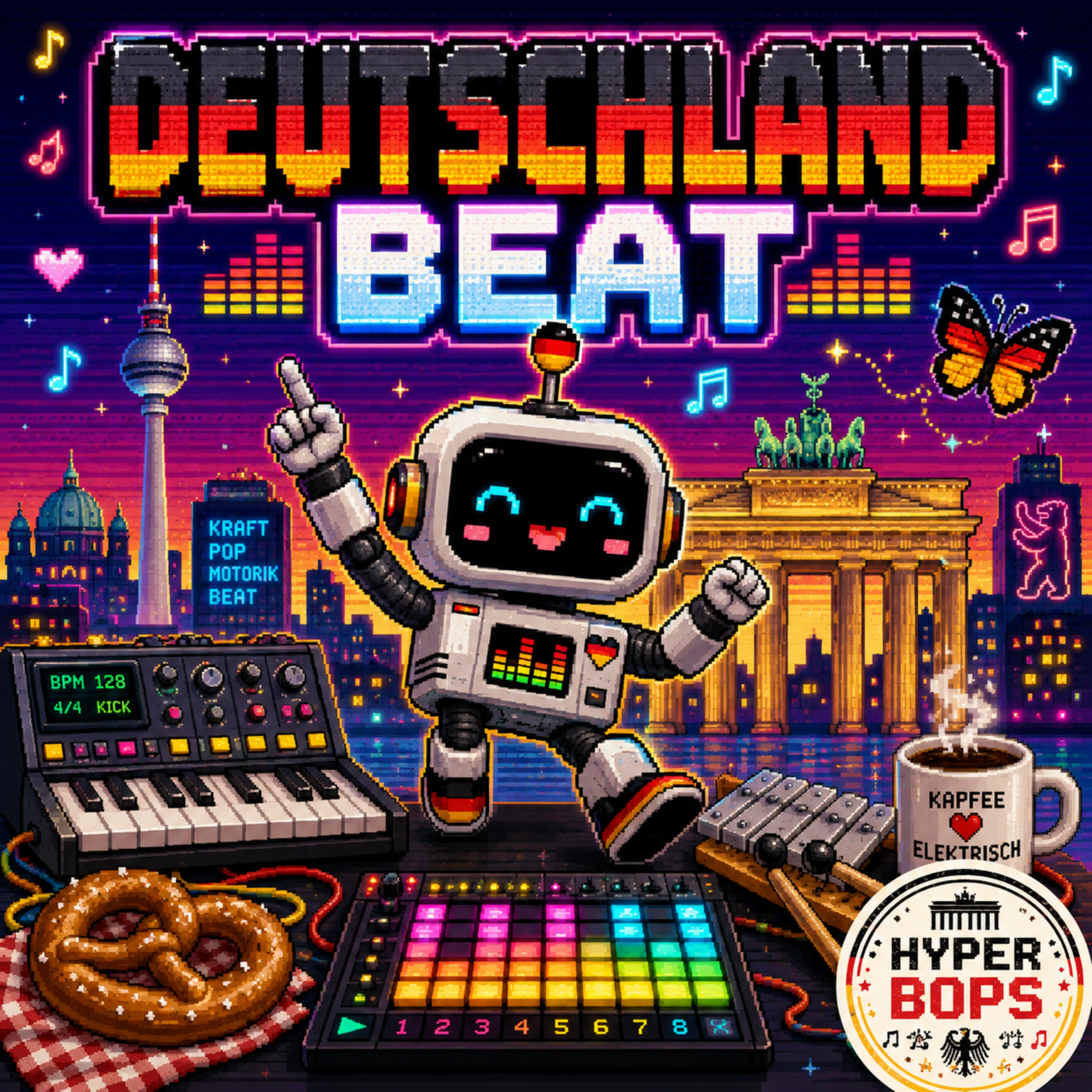 DEUTSCHLAND BEAT by Hyper Bops cover art