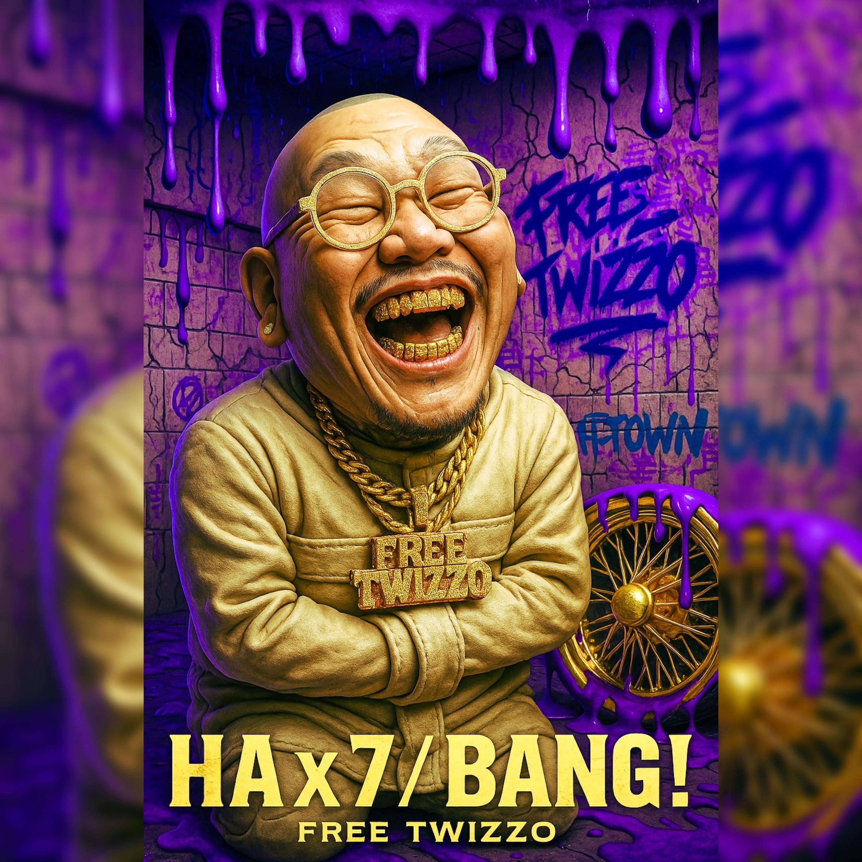 HA x 7 / BANG! artwork