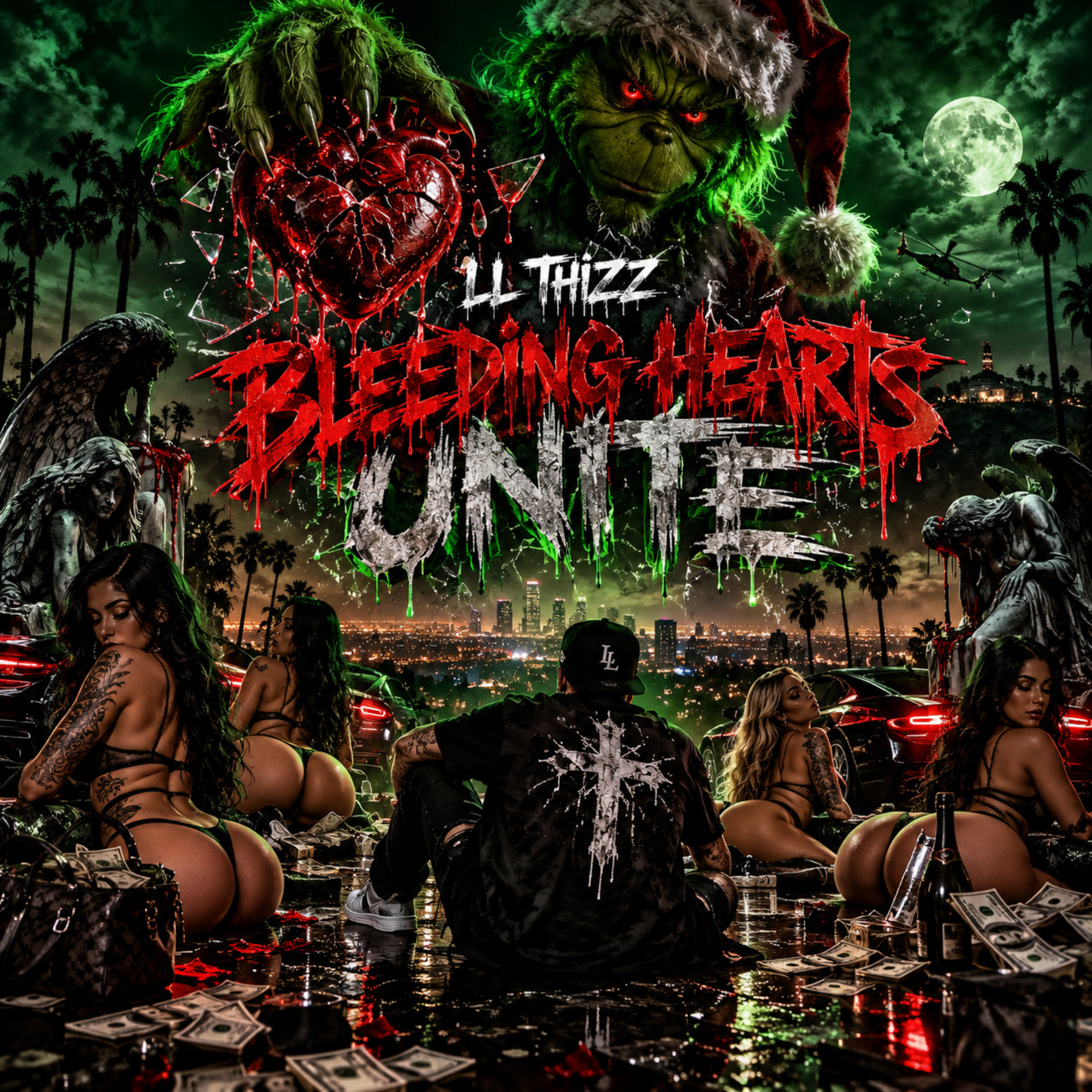 Bleeding Hearts by Ll Thizz cover art
