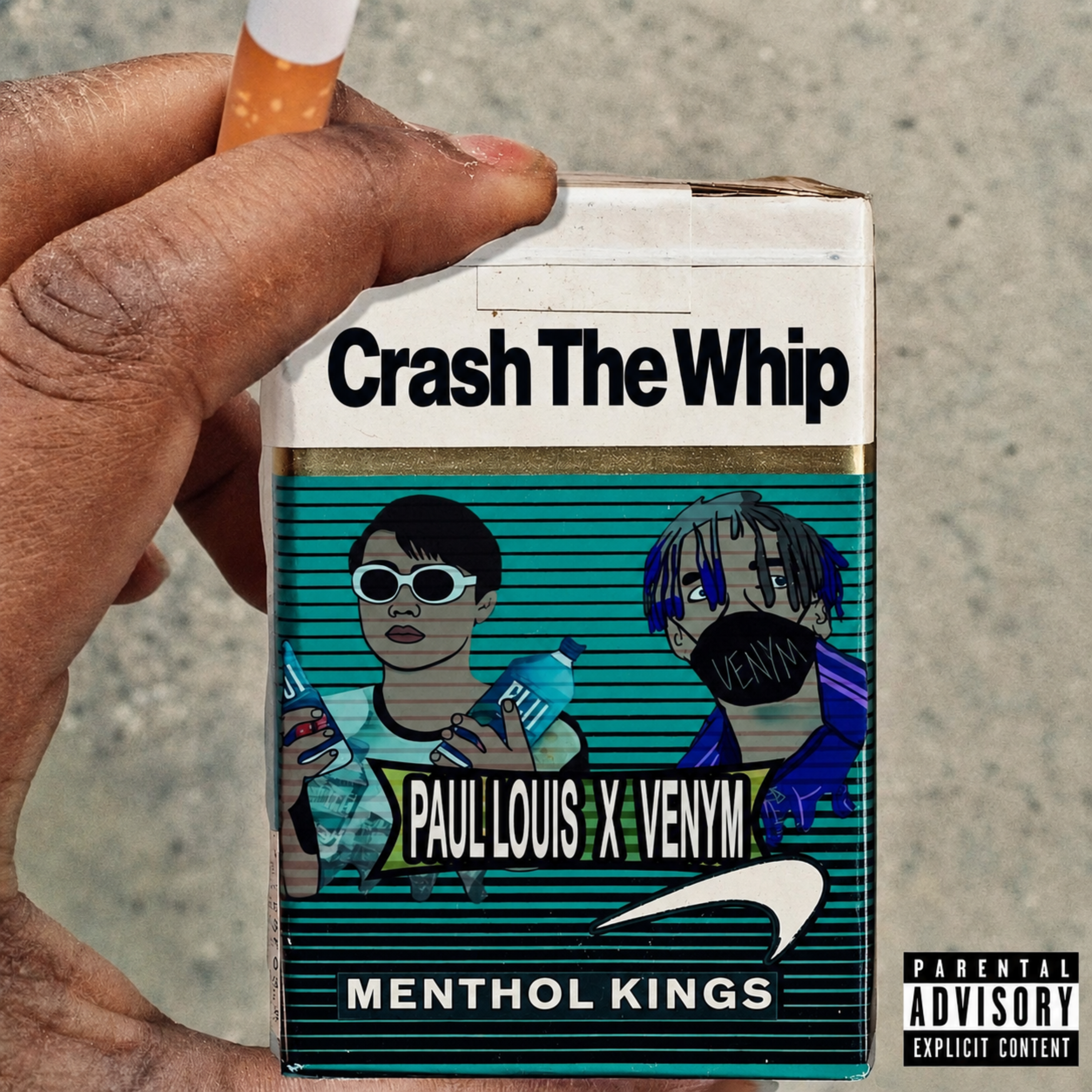 Crash The Whip by P. Louie cover art