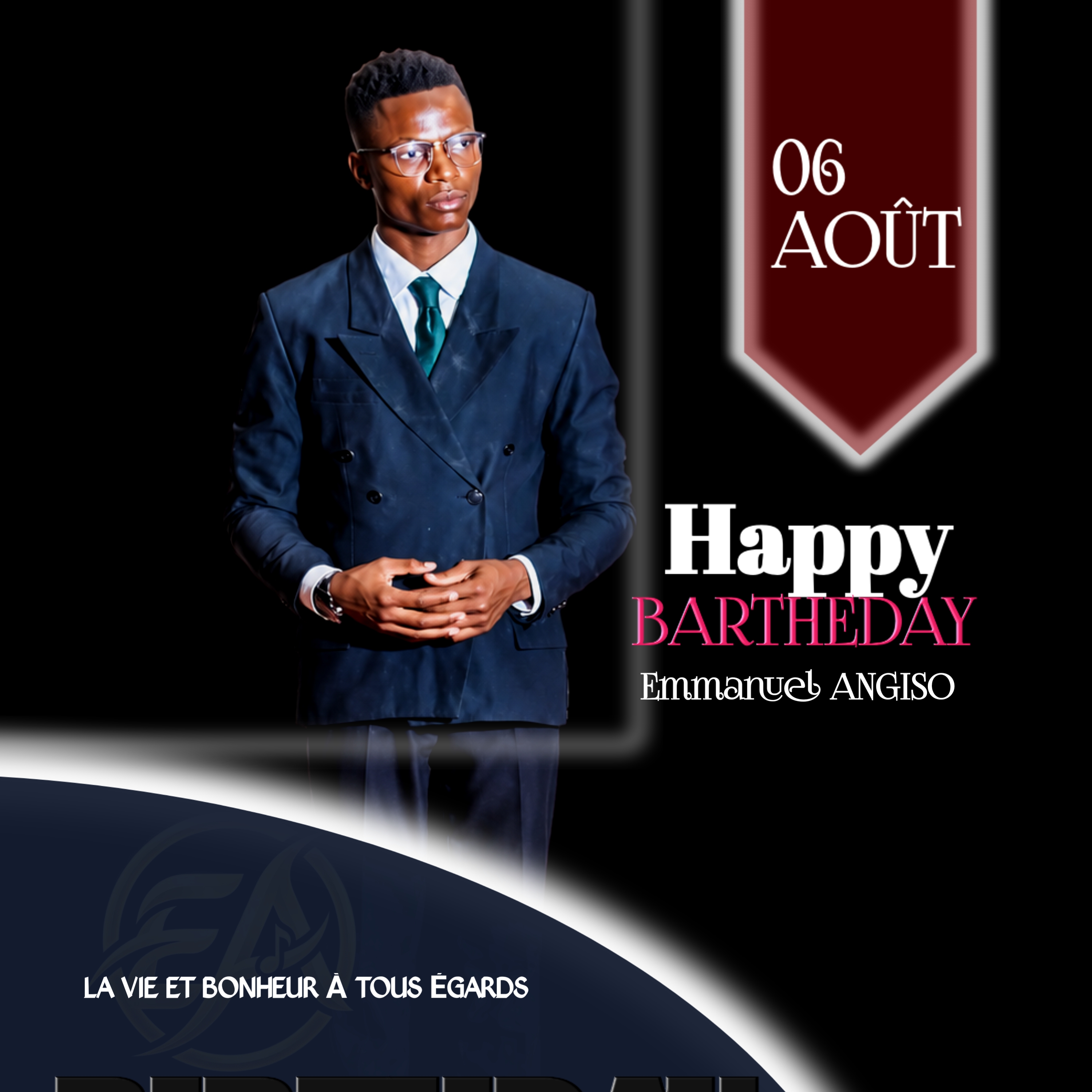 JOYEUX ANNIVERSAIRE by Emmanuel ANGISO cover art