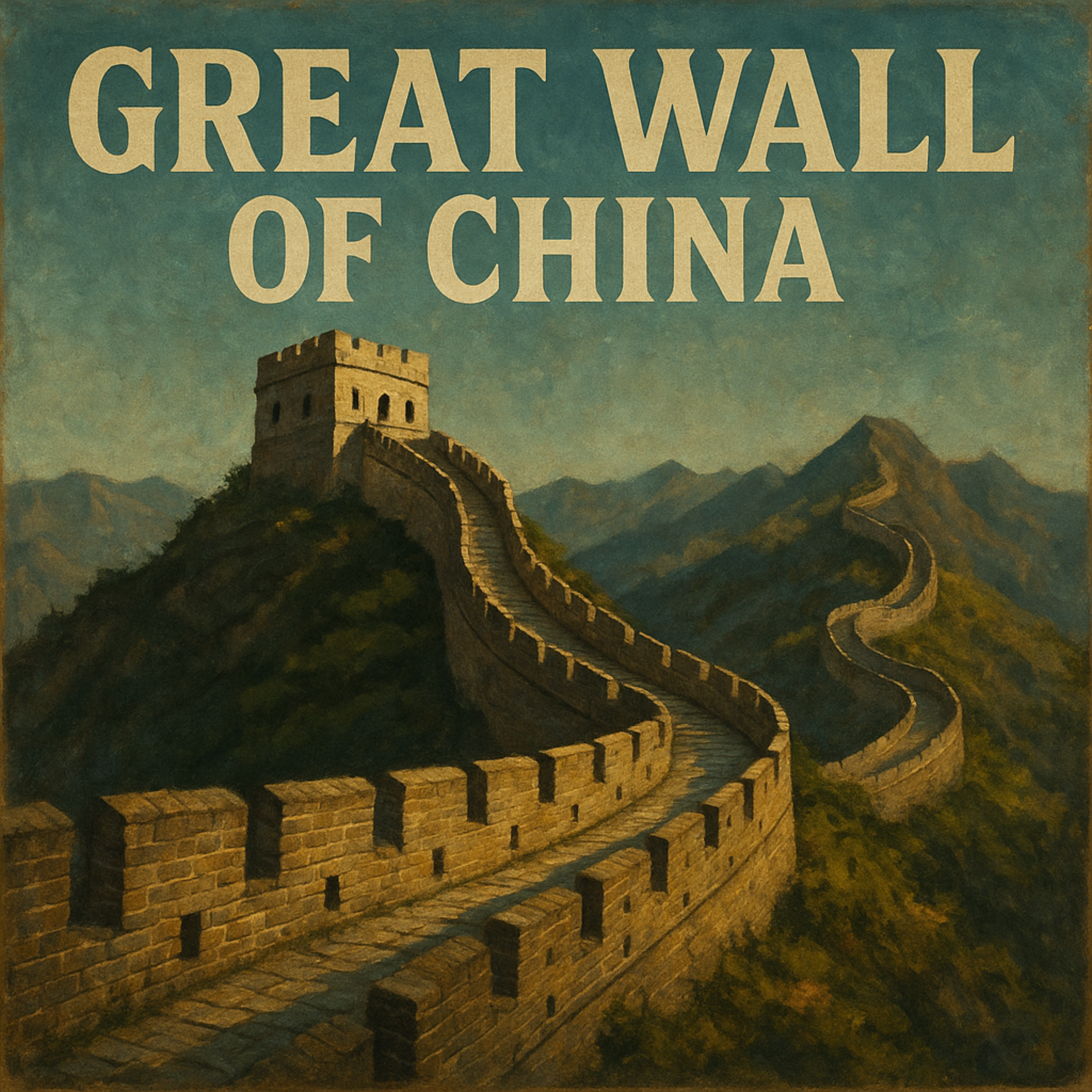 Great Wall Of China artwork