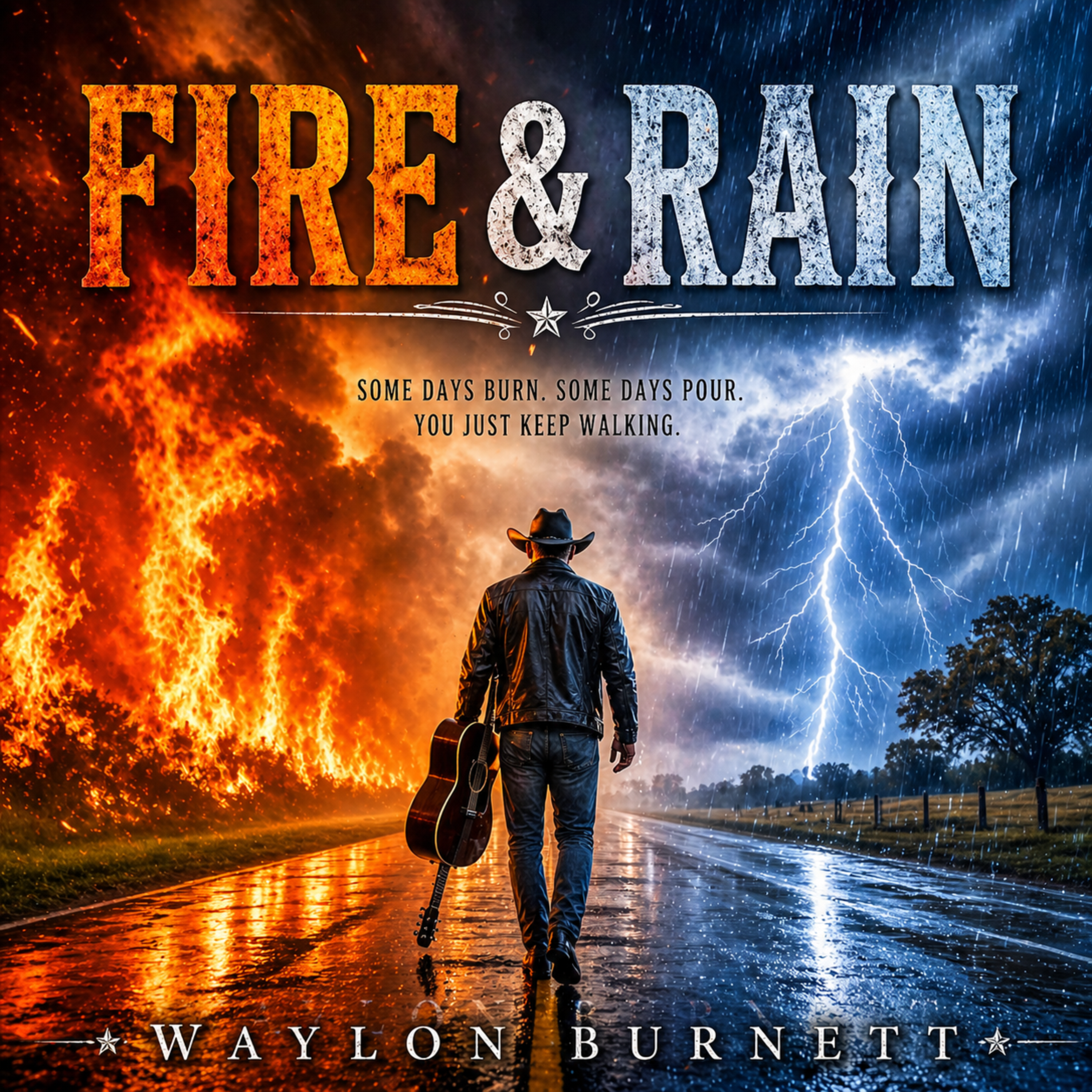 Album Fire & Rain artwork