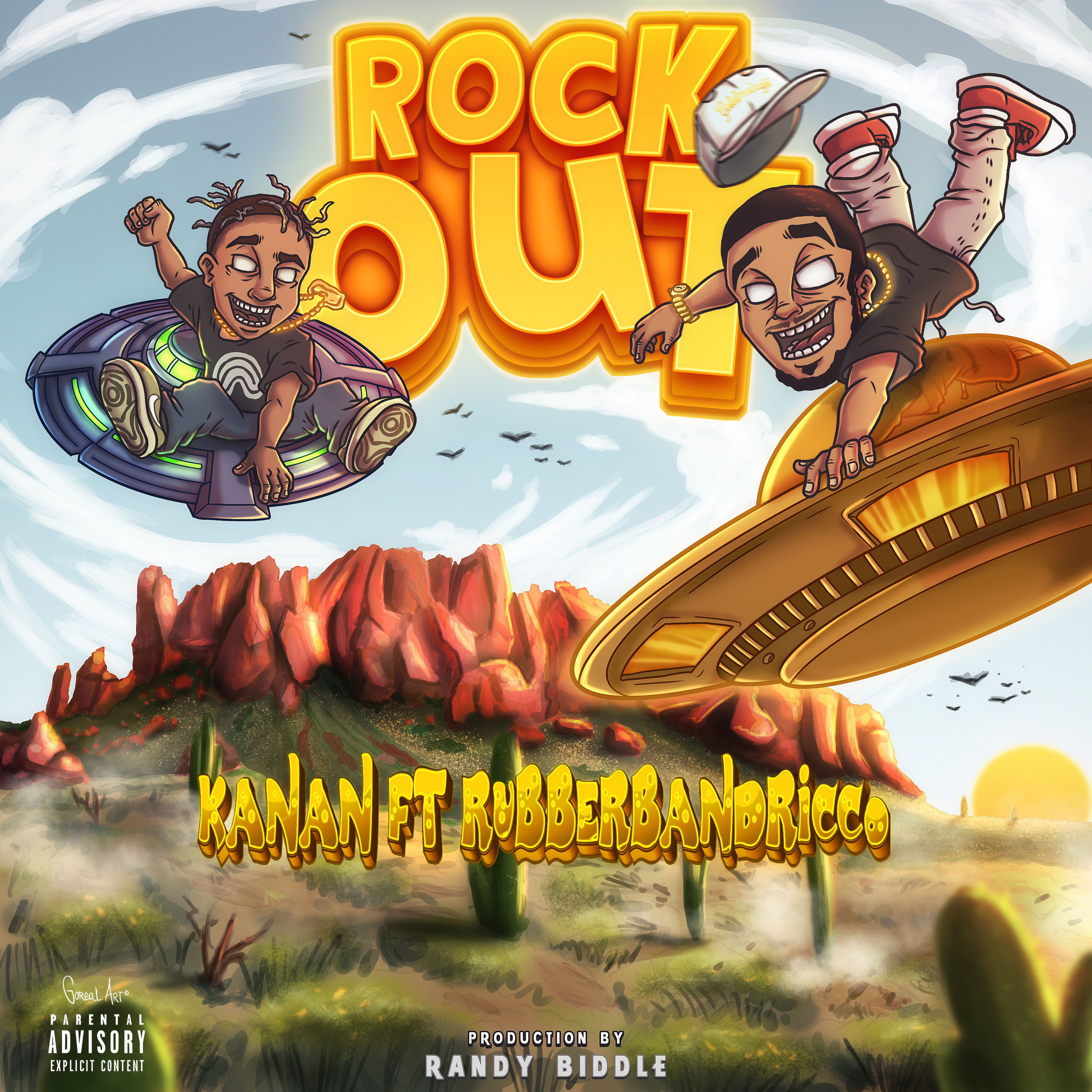 ROCK OUT artwork