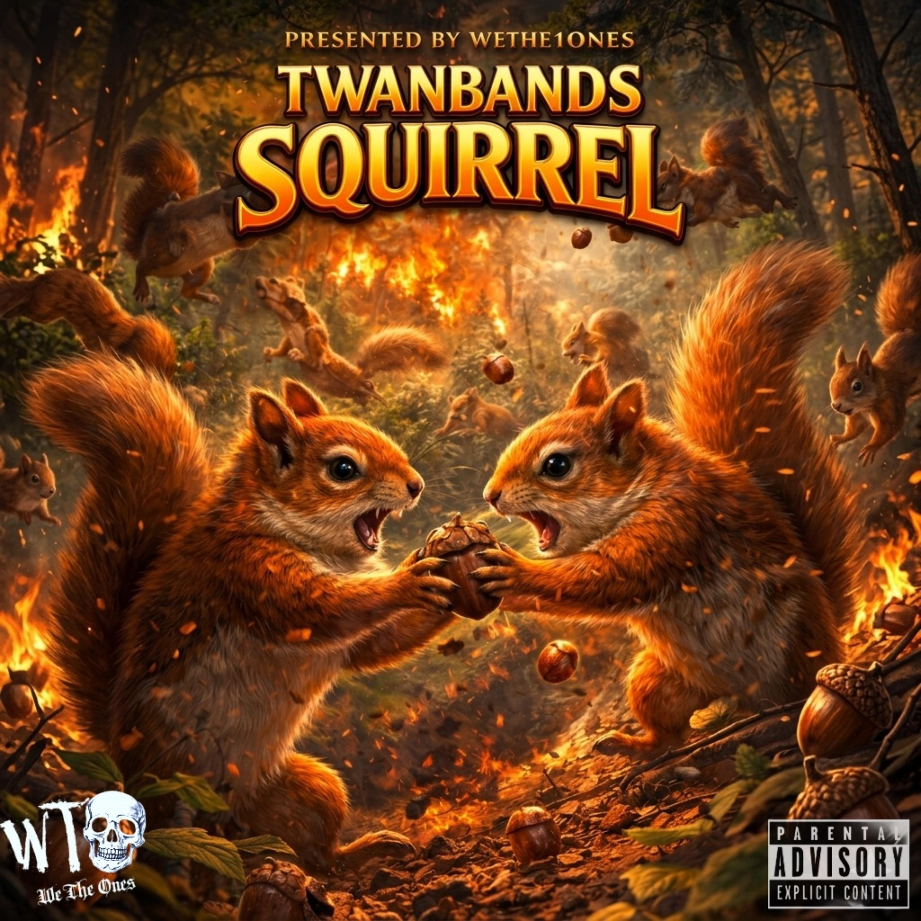 Squirrel artwork