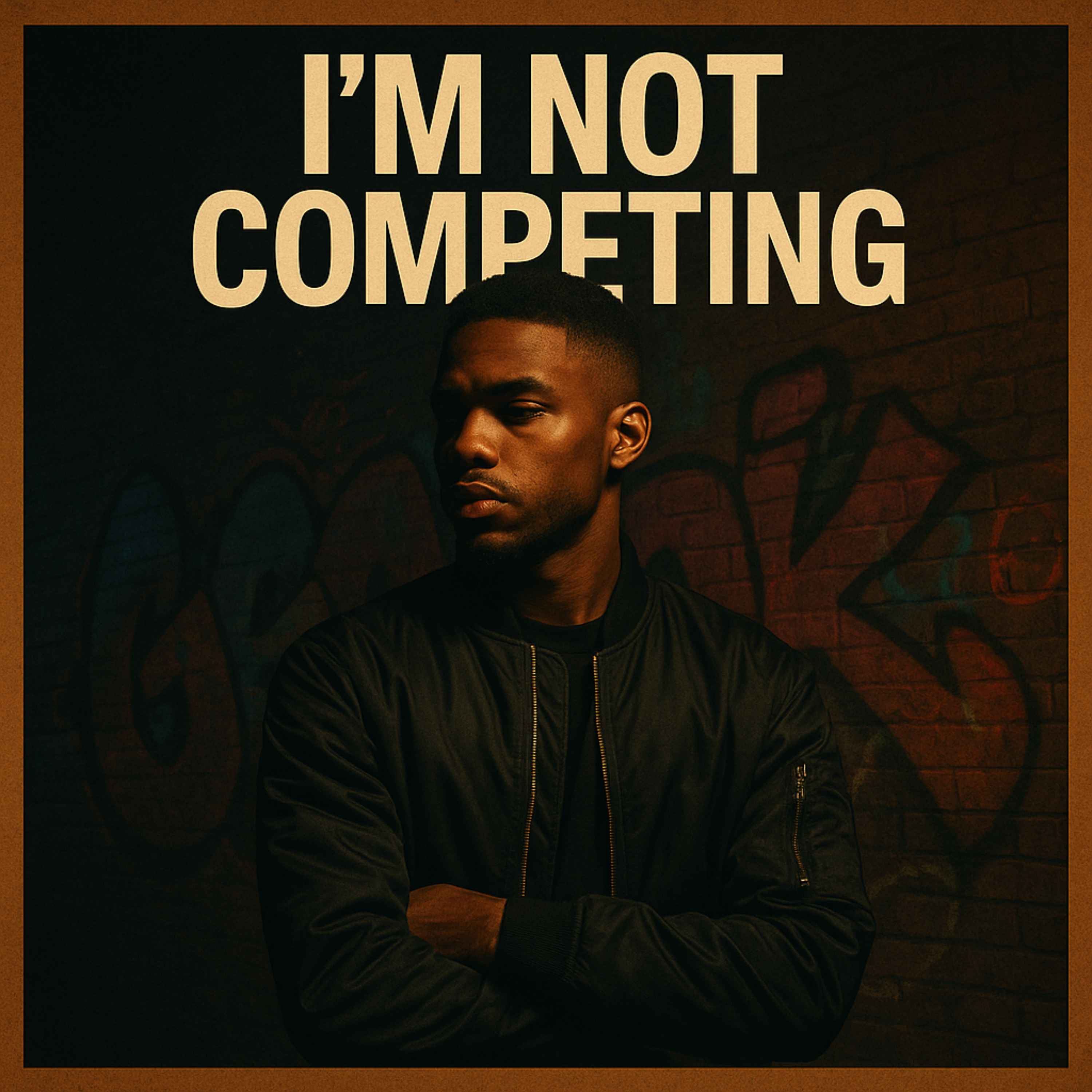 IM NOT COMPETING artwork