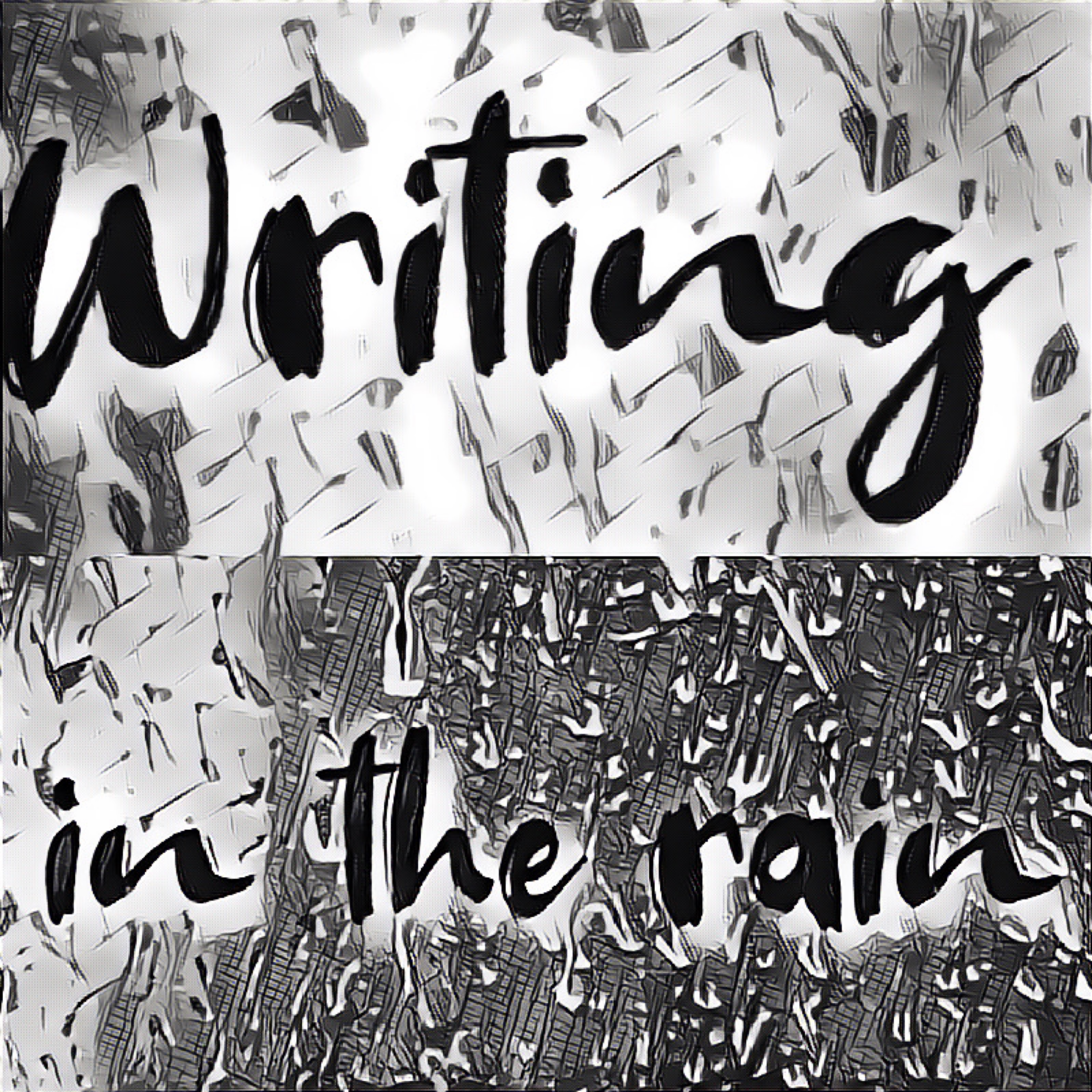 Writing in the rain (interlude) artwork